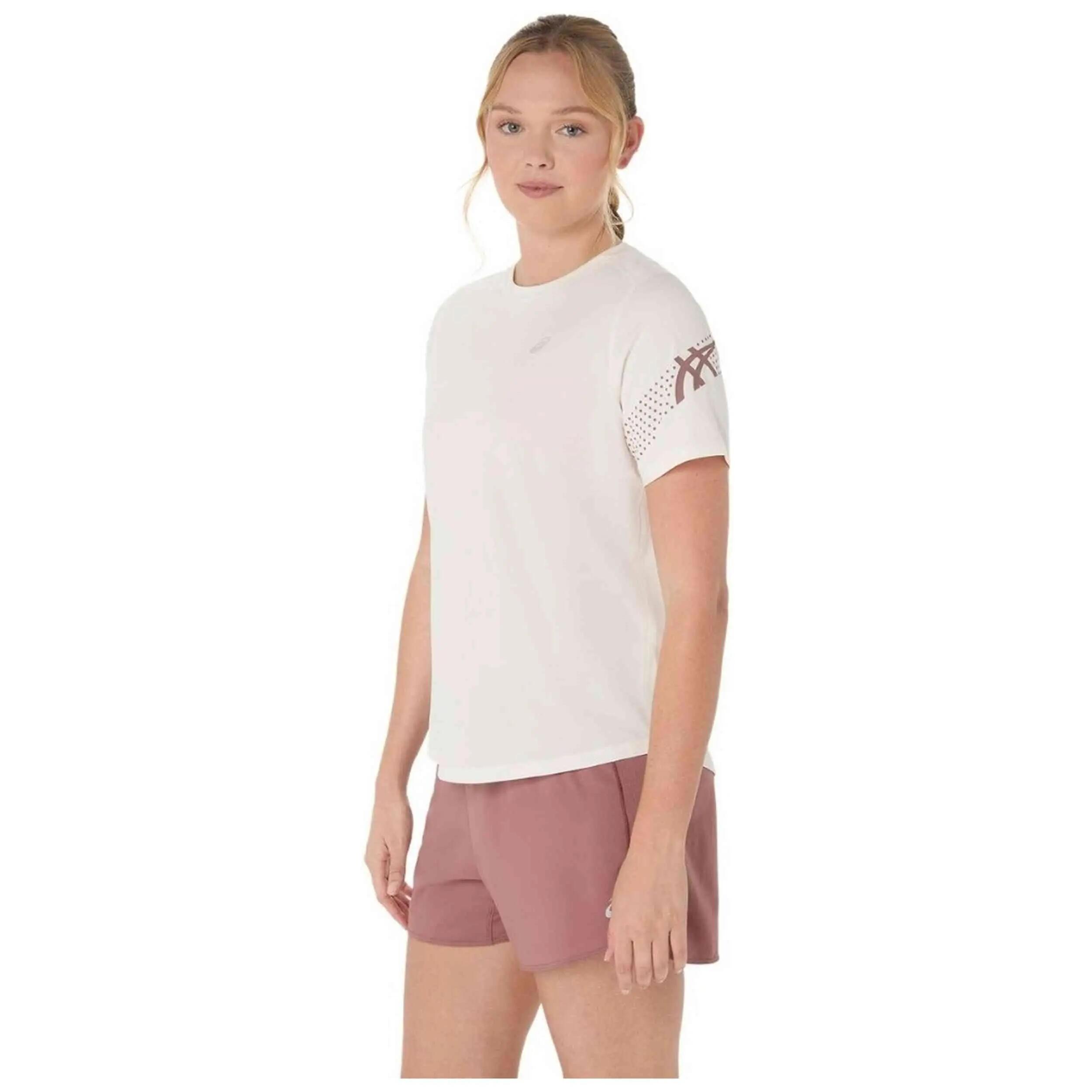 Camiseta de manga corta Asics modelo 2012D177-100 para mujer 3/5