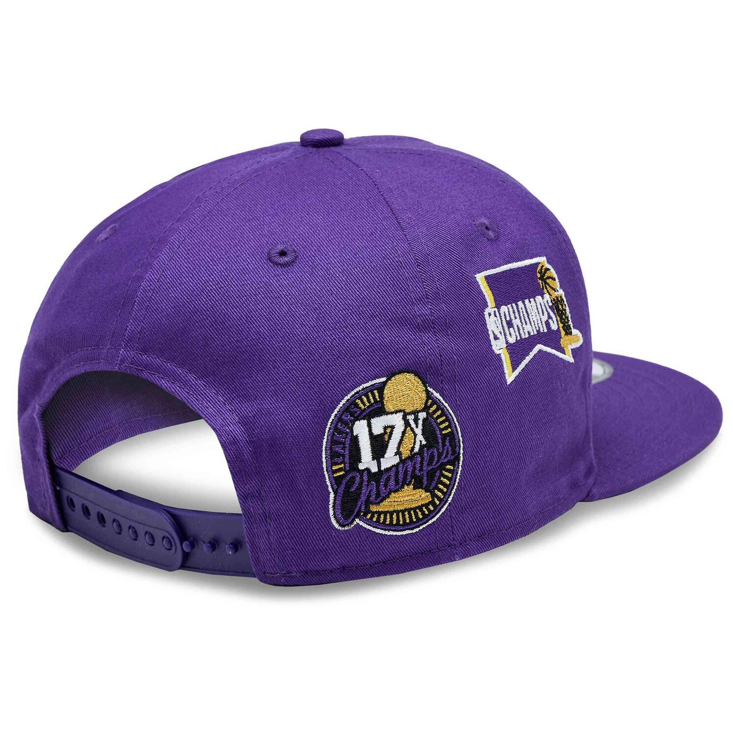 Boné New era modelo NBA LA Lakers 17x Champions para unissex 2/3