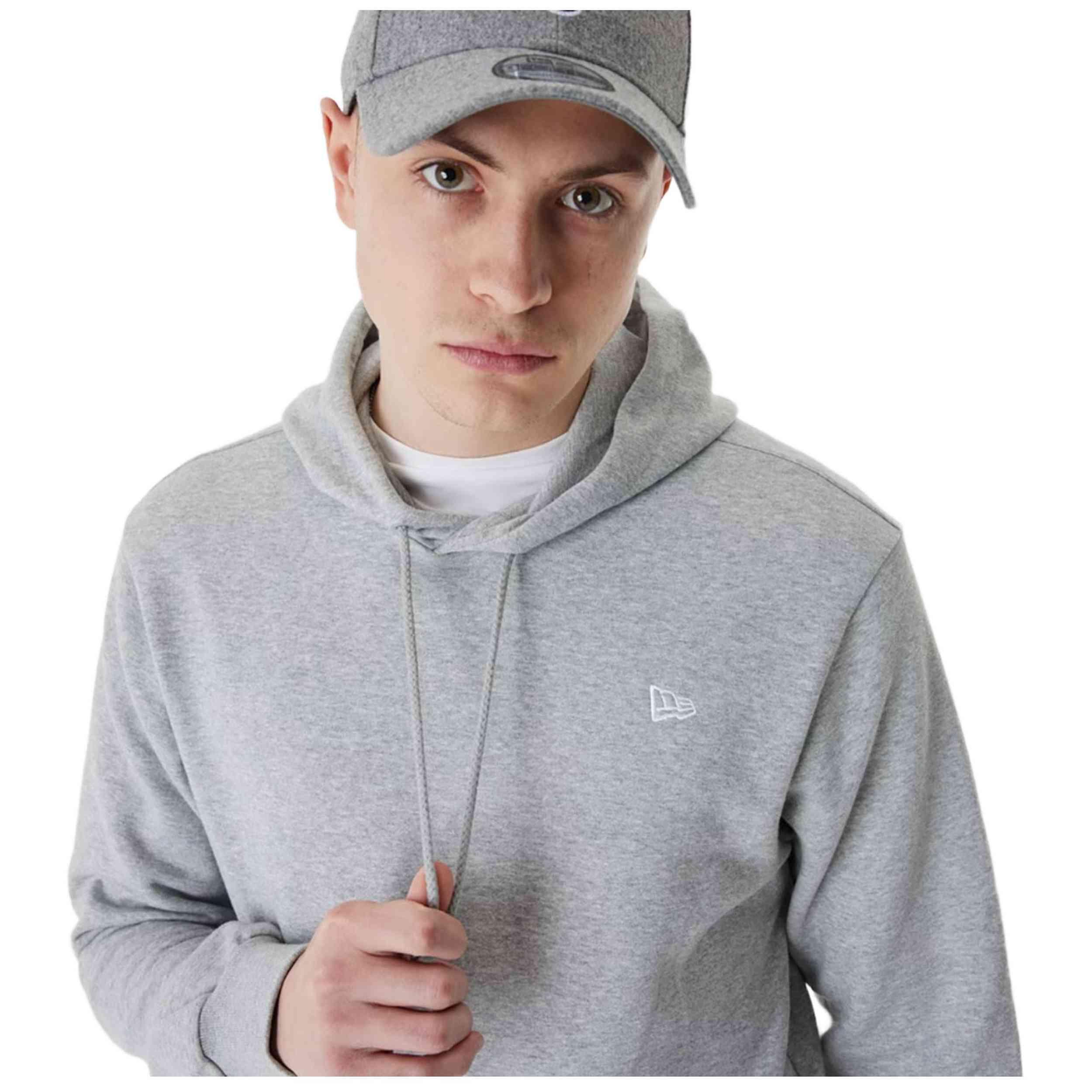 Felpa con cappuccio New era modello 60348302 per uomini 3/4