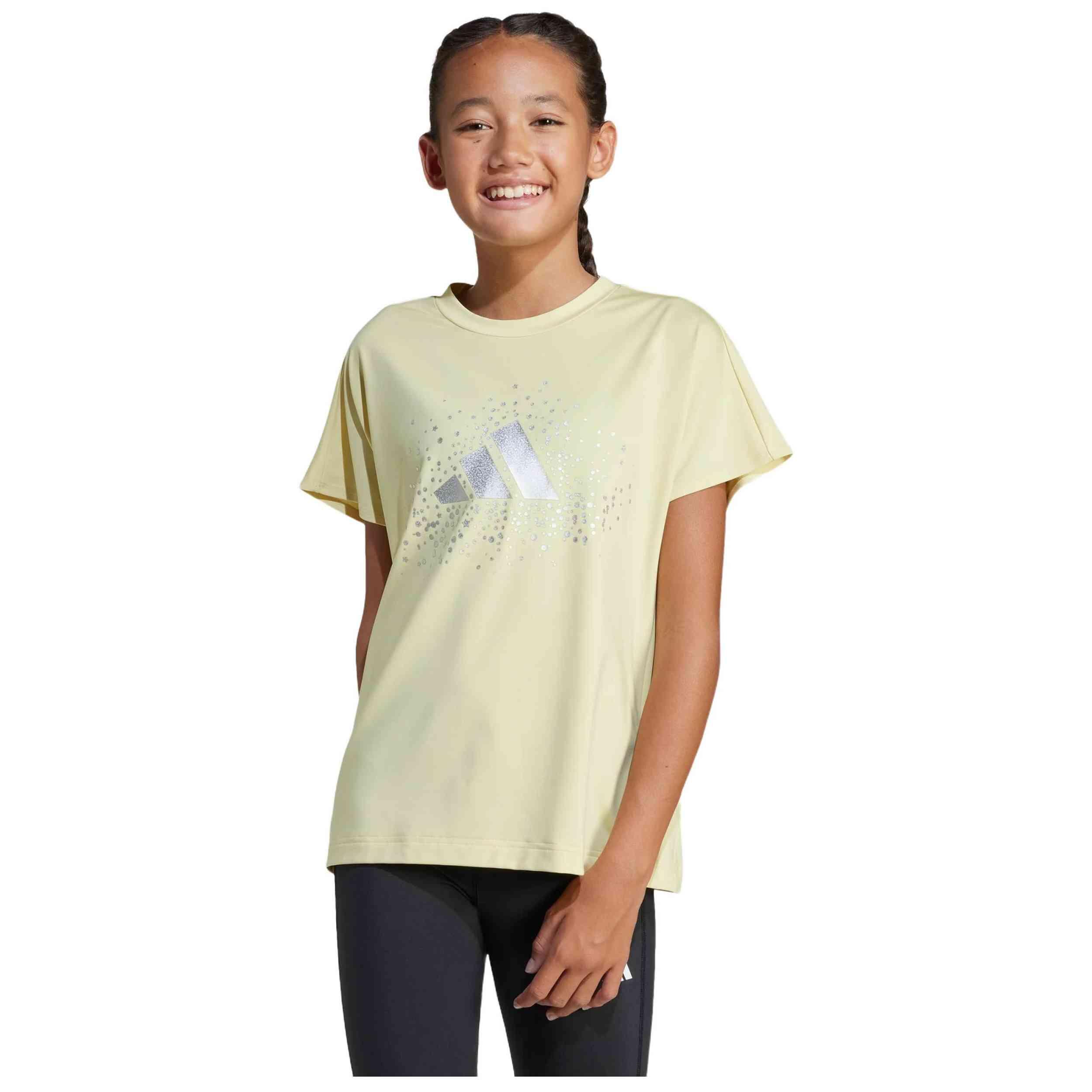 T-shirt Adidas modèle JC7447 pour filles 2/4