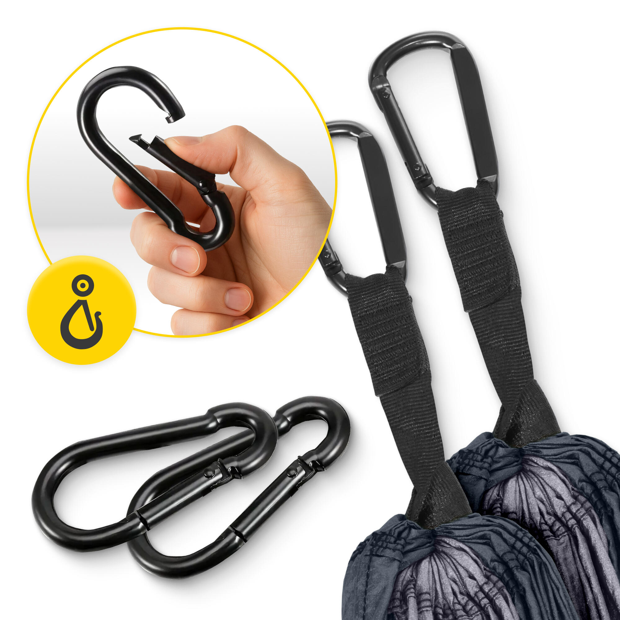Tweepersoons reishangmat camping outdoor compact lichtgewicht MOUNTAIN GOAT 5/7