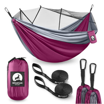 Doppelhängematte mit Moskitonetz MOUNTAIN GOAT HT05 für 2 Personen Outdoor