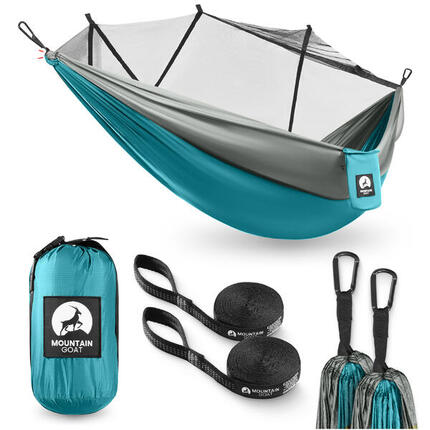 Hängematte mit Moskitonetz MOUNTAIN GOAT HT03 Outdoor Hängematte für 1 Person