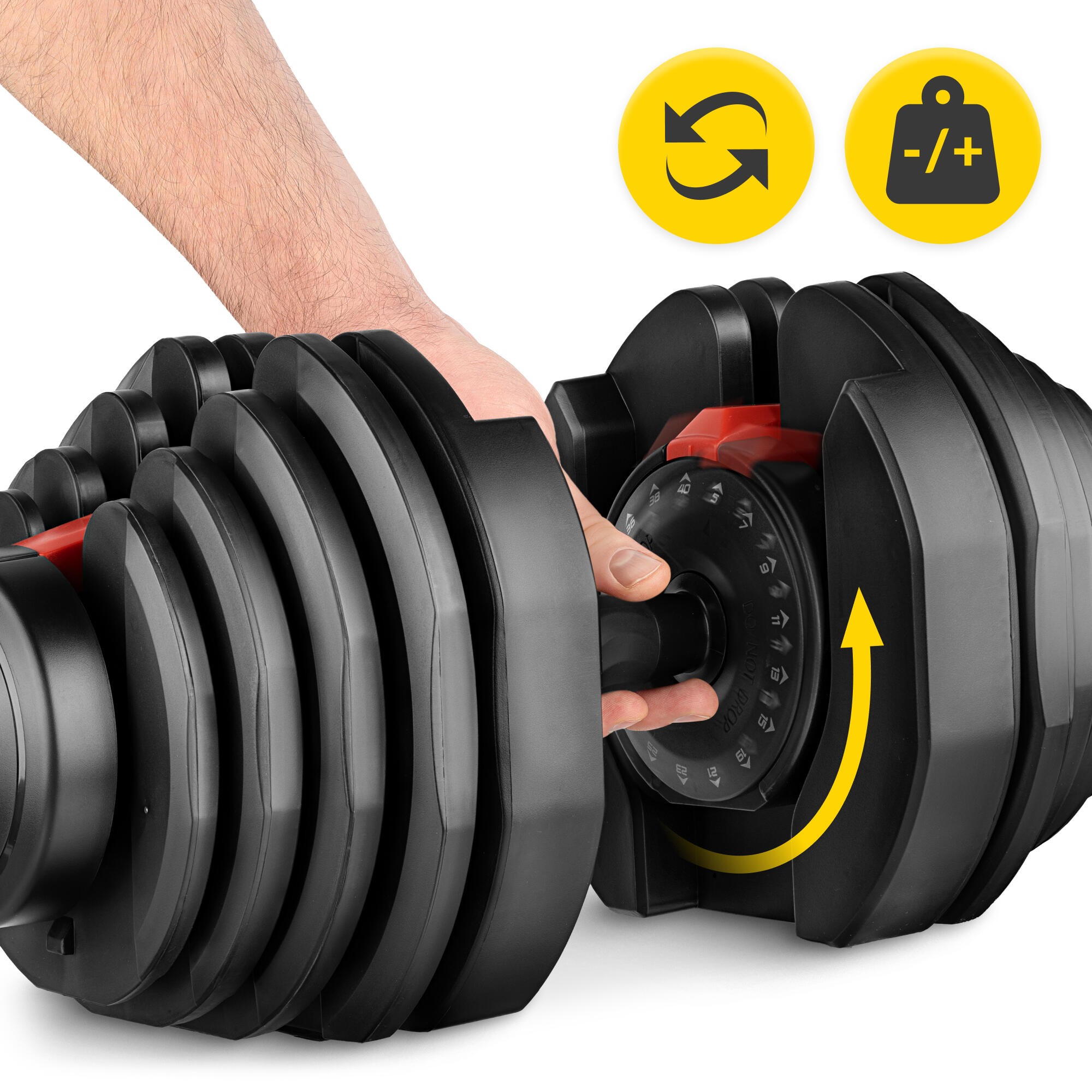 Nastavitelná činka PREMIUM 40 kg 4FIZJO 2/7