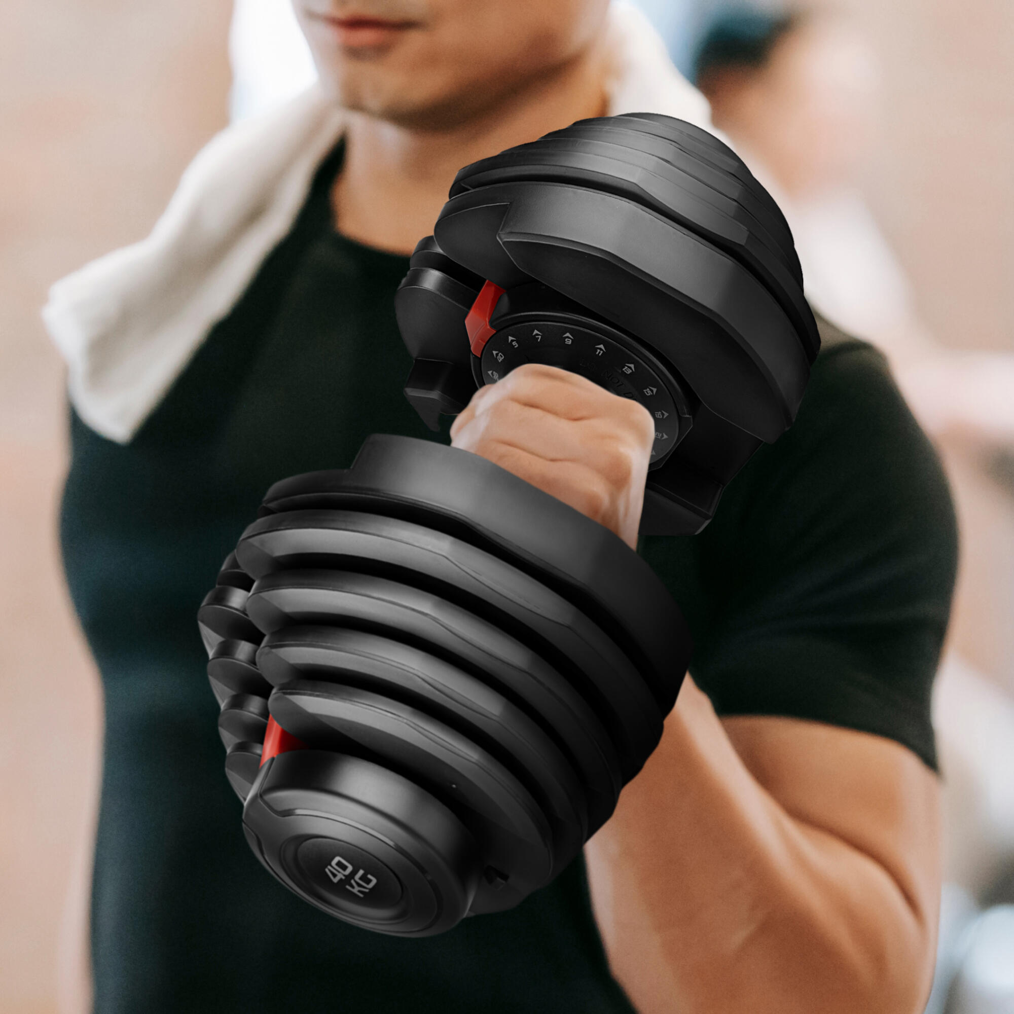 Nastavitelná činka PREMIUM 40 kg 4FIZJO 7/7