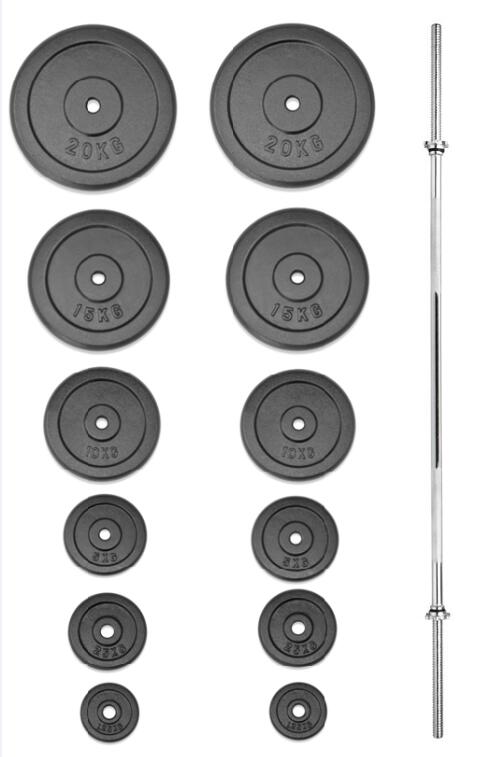 Nakládací činka PREMIUM kovová 115 kg 1/1