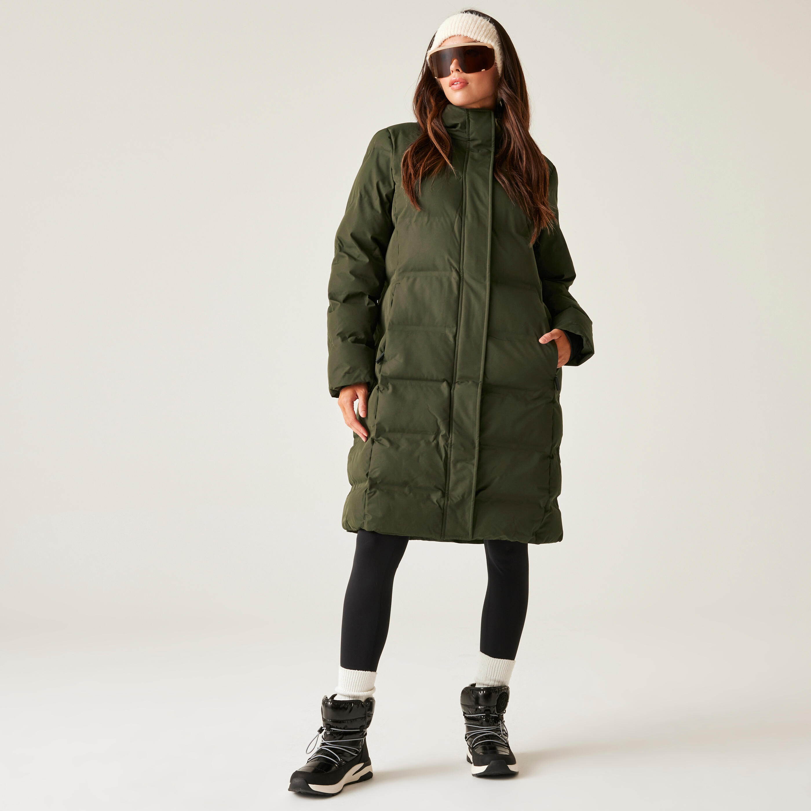Dare 2b - Veste Matelassée Wander Pour Femme - Doudoune Synthétique - Vert - Decathlon