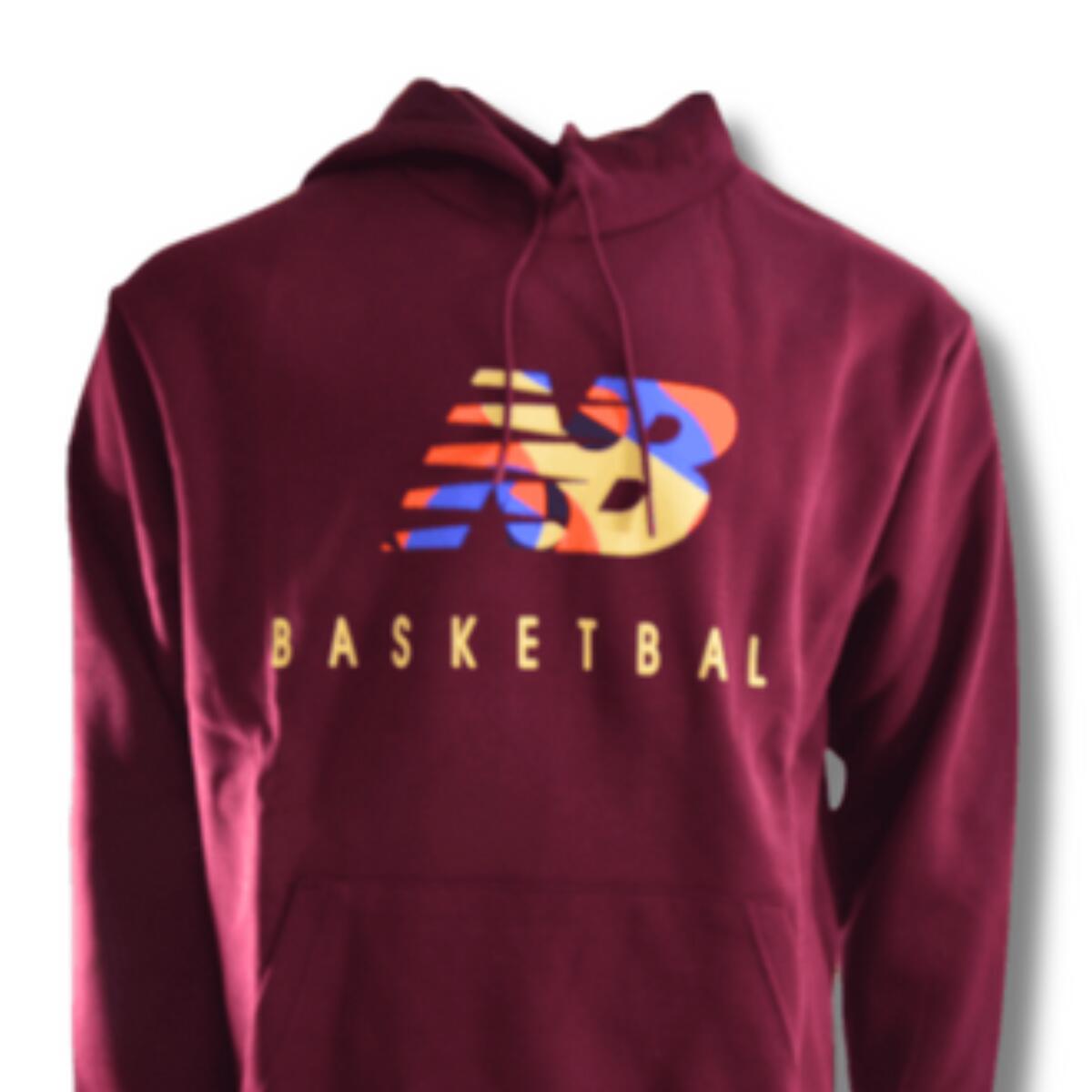 Bluza męska New Balance Hoops Classics Hoodie - MT23585-NBY 3/3