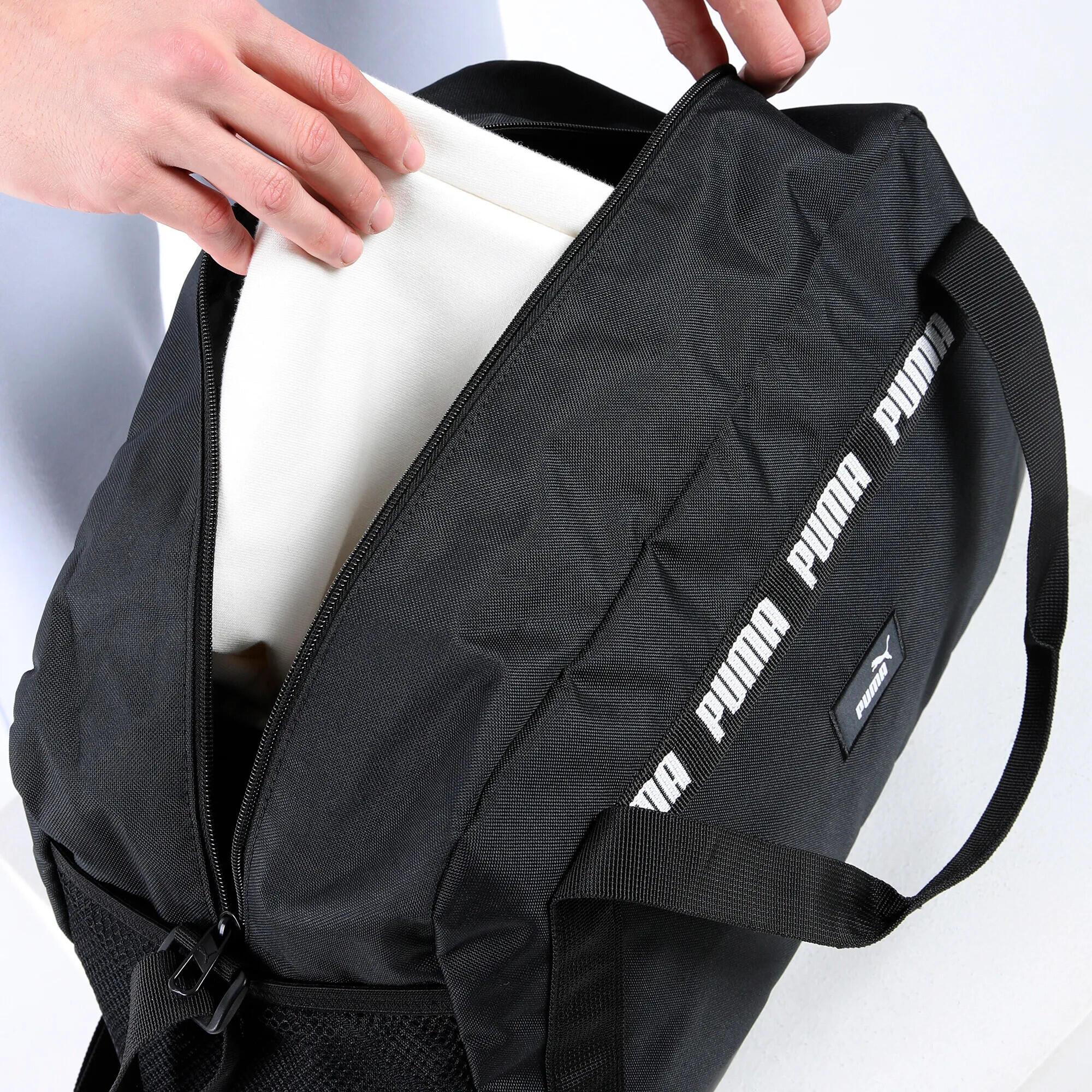 Sac Puma Phase Tape Small Sports Bag Bl 22L, Noir, Unisexe 7/7