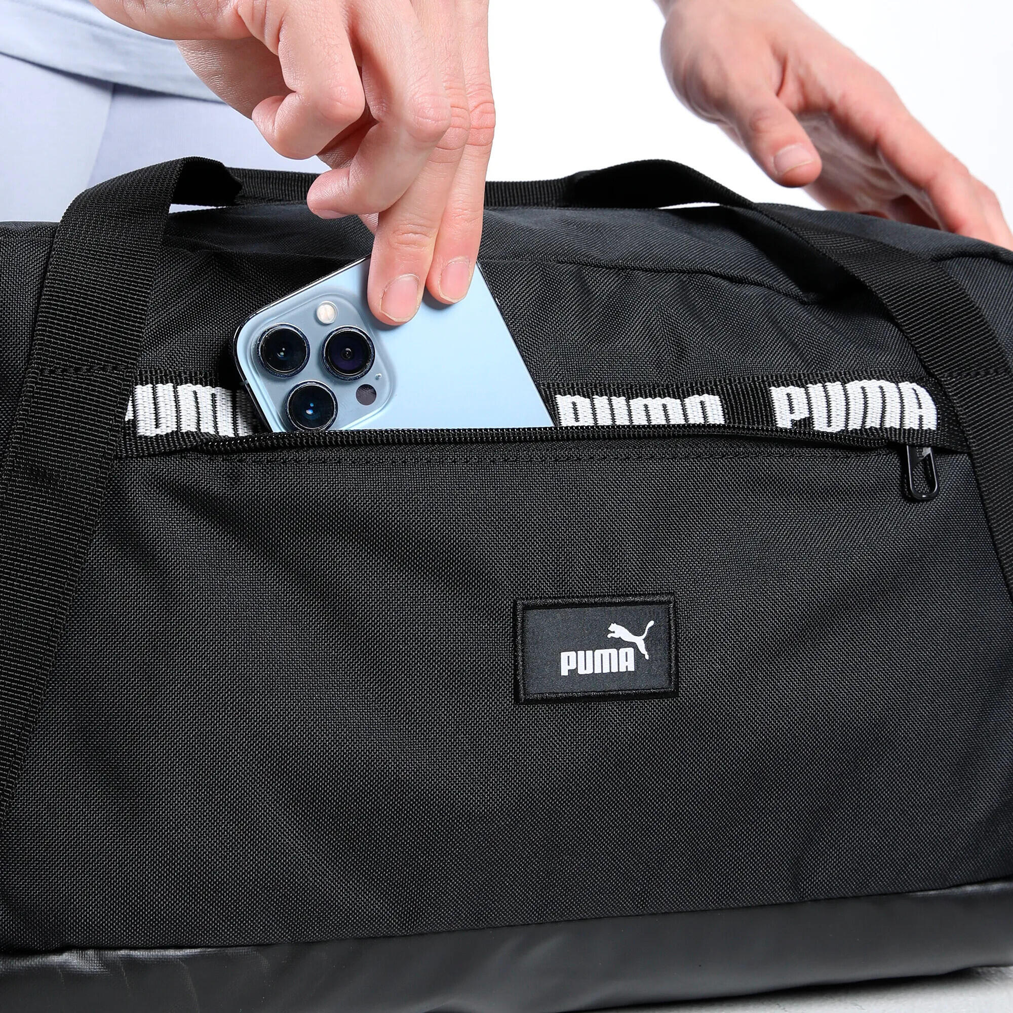 Sac Puma Phase Tape Small Sports Bag Bl 22L, Noir, Unisexe 6/7