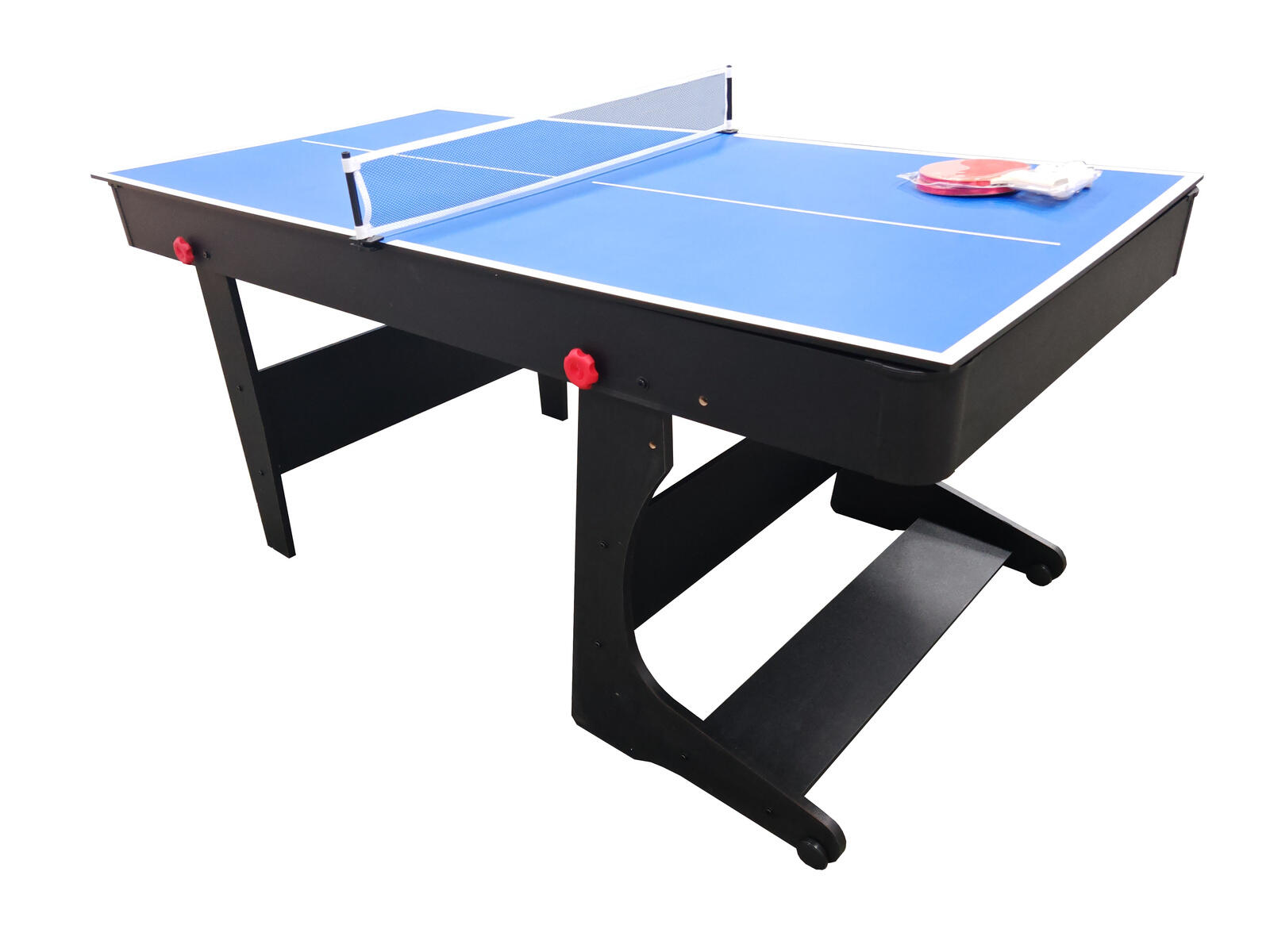 Stół bilardowy UP 6FT składany 3w1 z blatem do tenisa stołowego 4/5