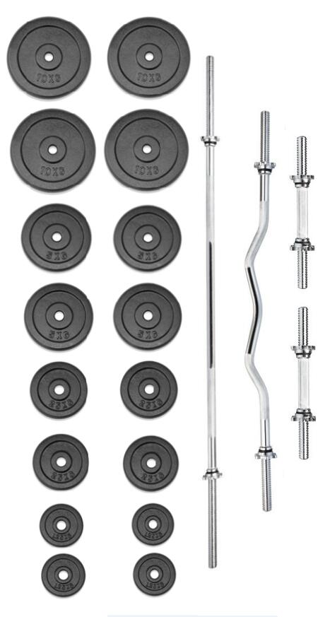 Činkový set PREMIUM kovový 100 kg 1/1