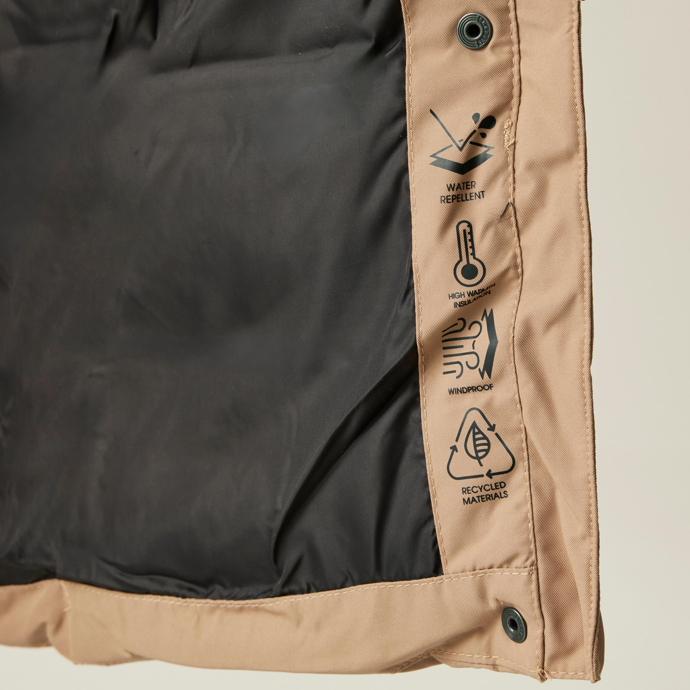 Lange Daunenjacke  mit Kapuze, Damen Dare 2B Wander 7/7