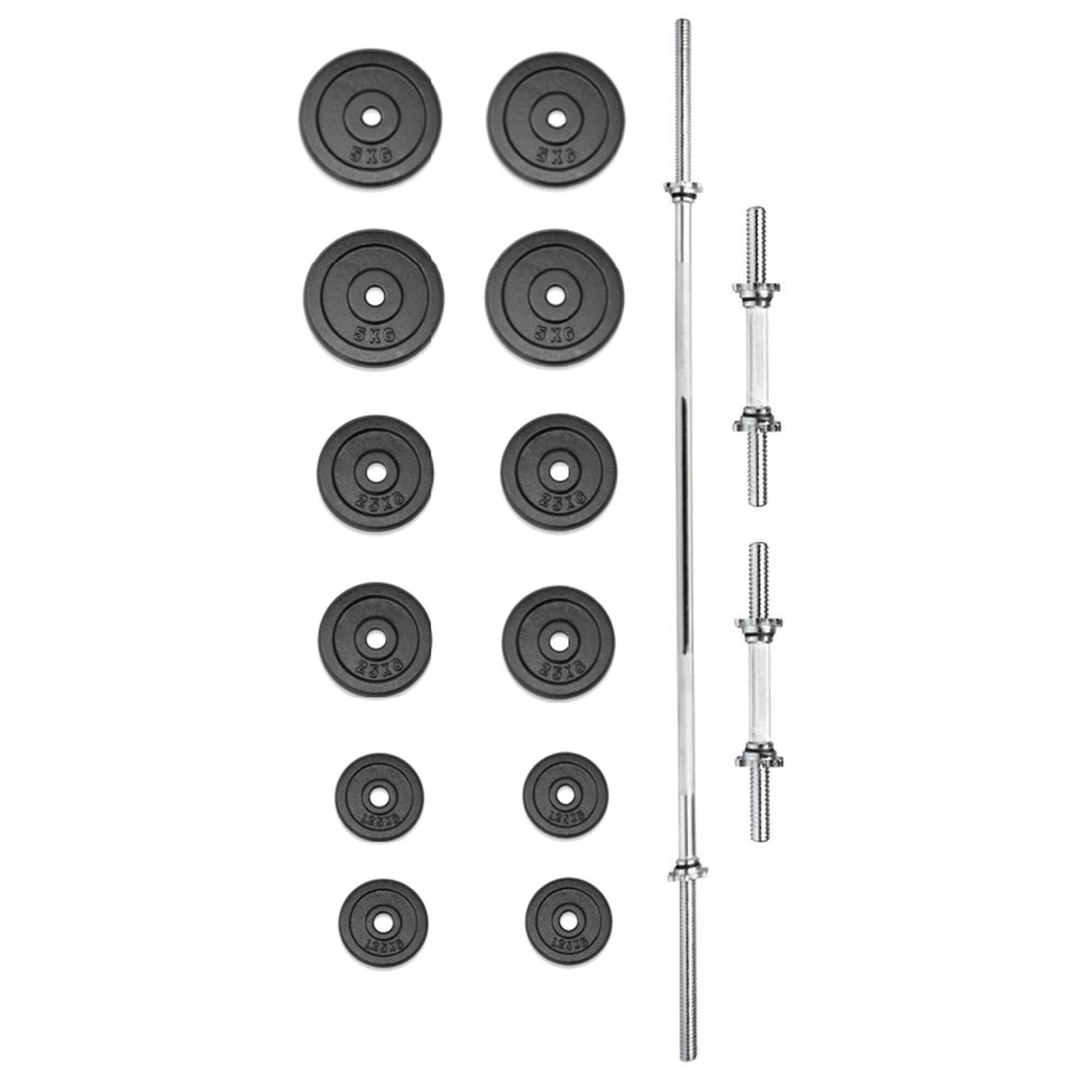 TRINFIT Set činek PREMIUM kovový 50 kg