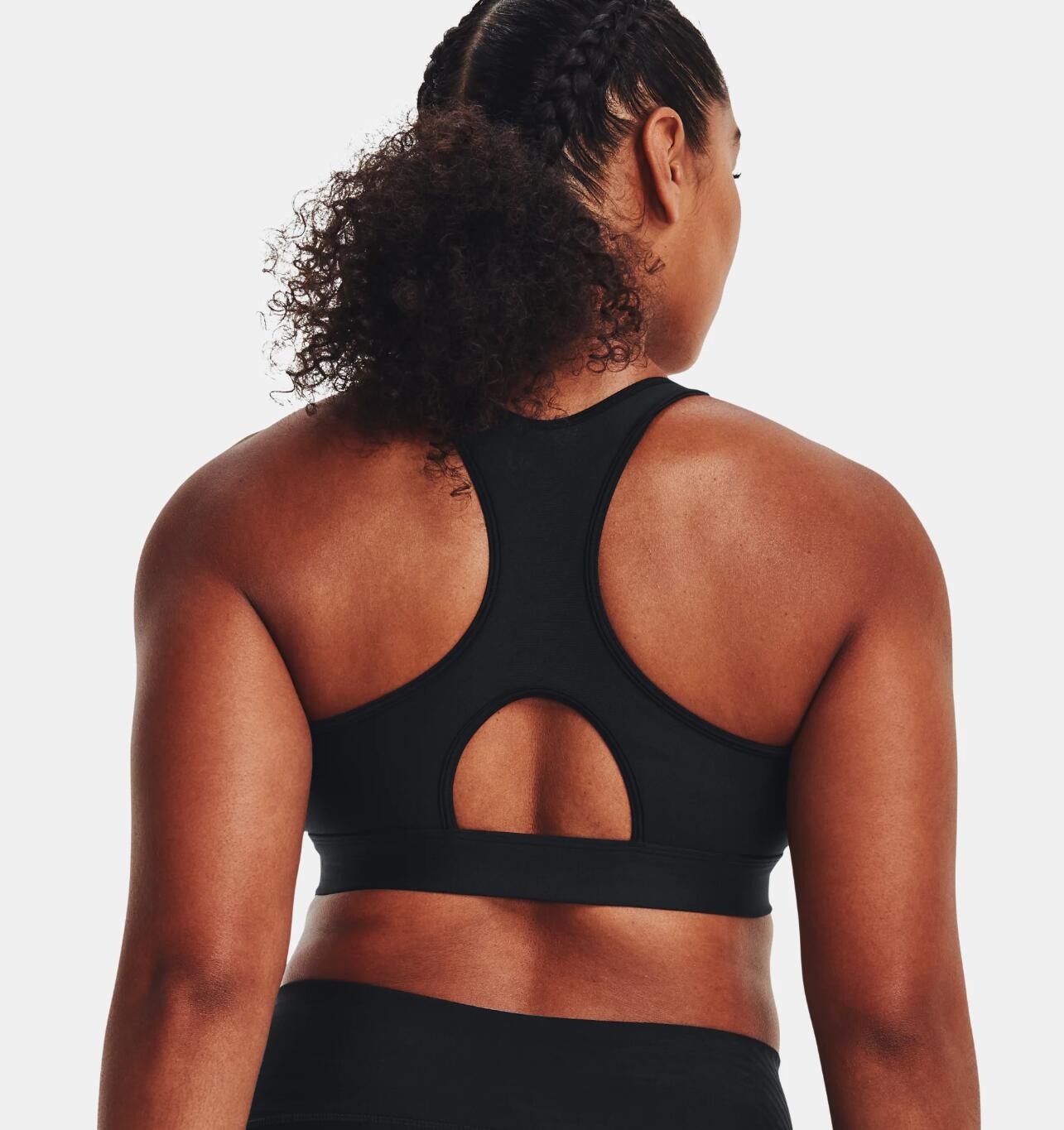 Under Armour HeatGear Armour Mid Bra Preto 7/7
