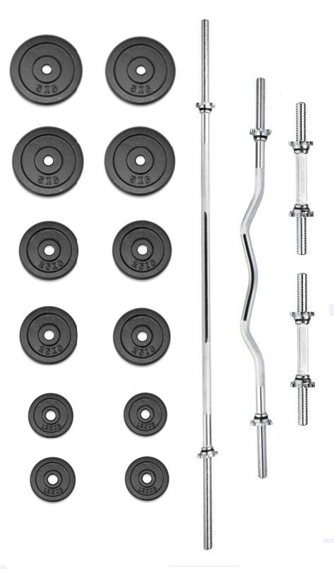 Činkový set PREMIUM kovový 60 kg 1/1