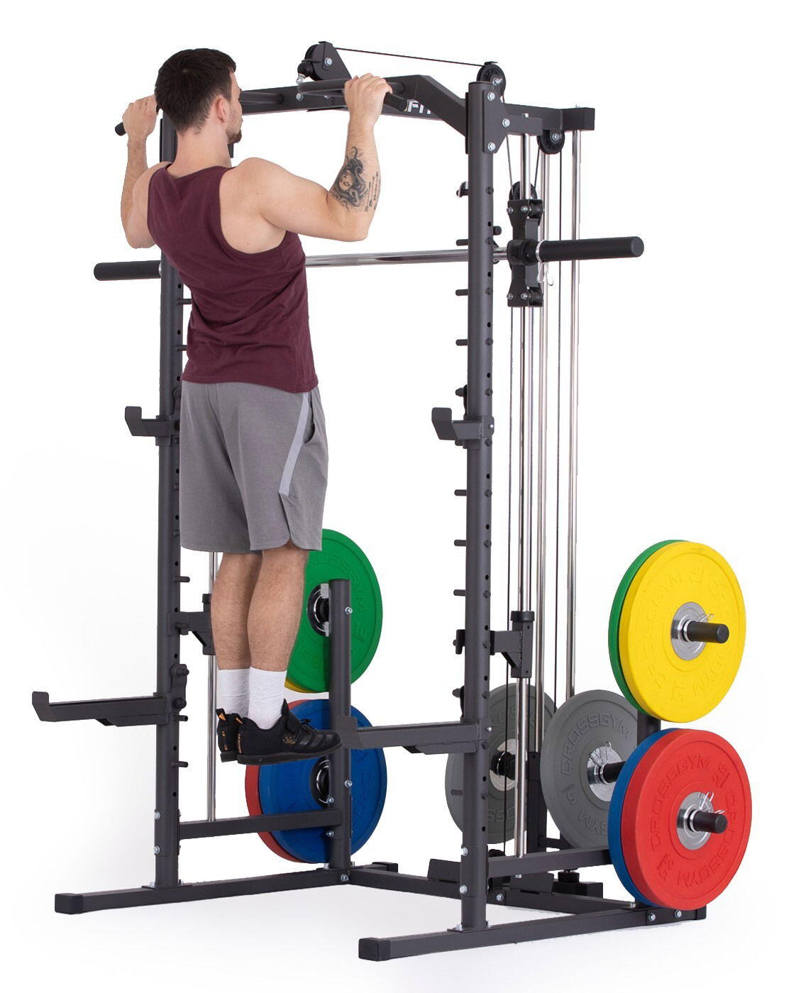 Stojan s multipressem a kladkou S30 5/5