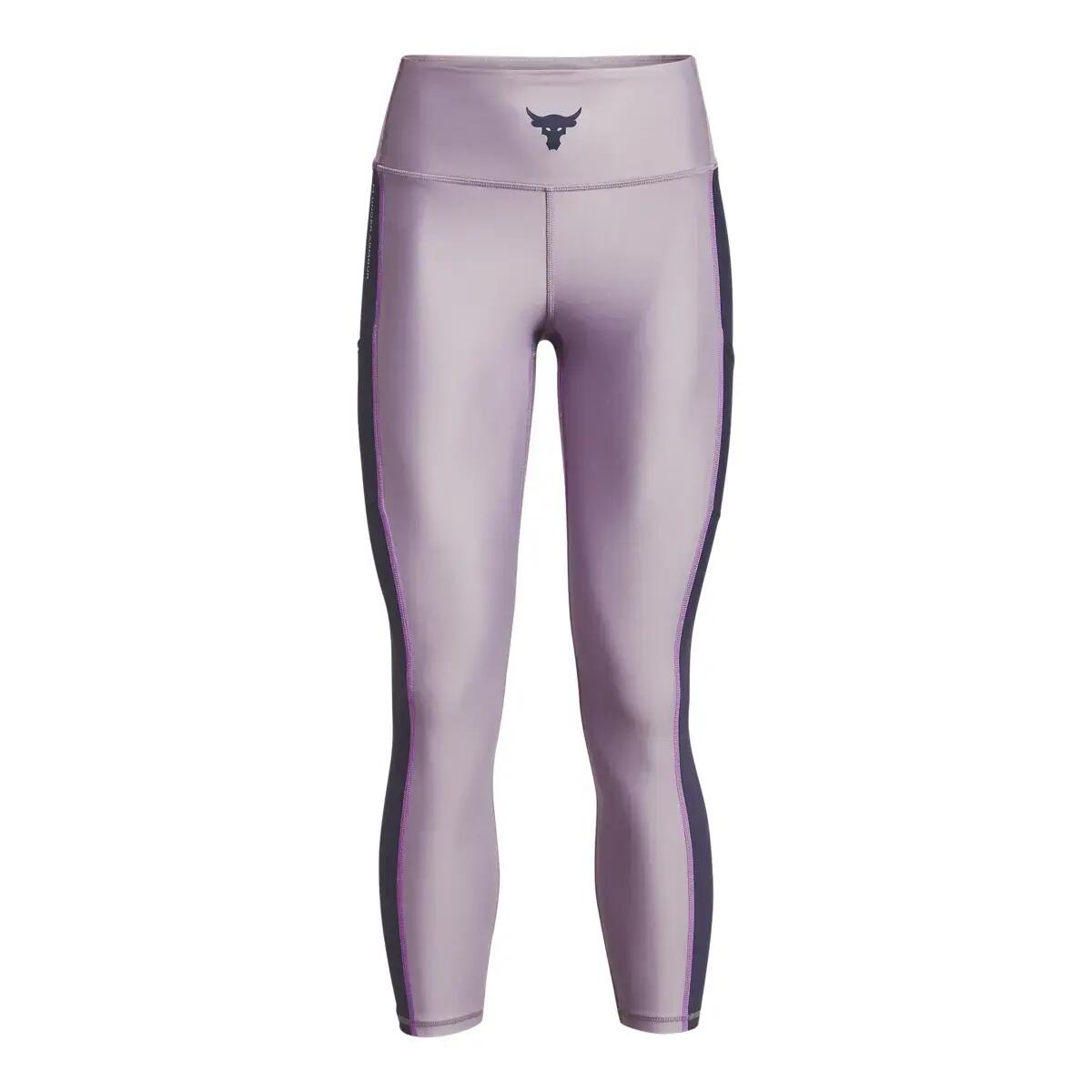 Leggings de treino femininos Under Armour Project Rock HG Ankle 5/6