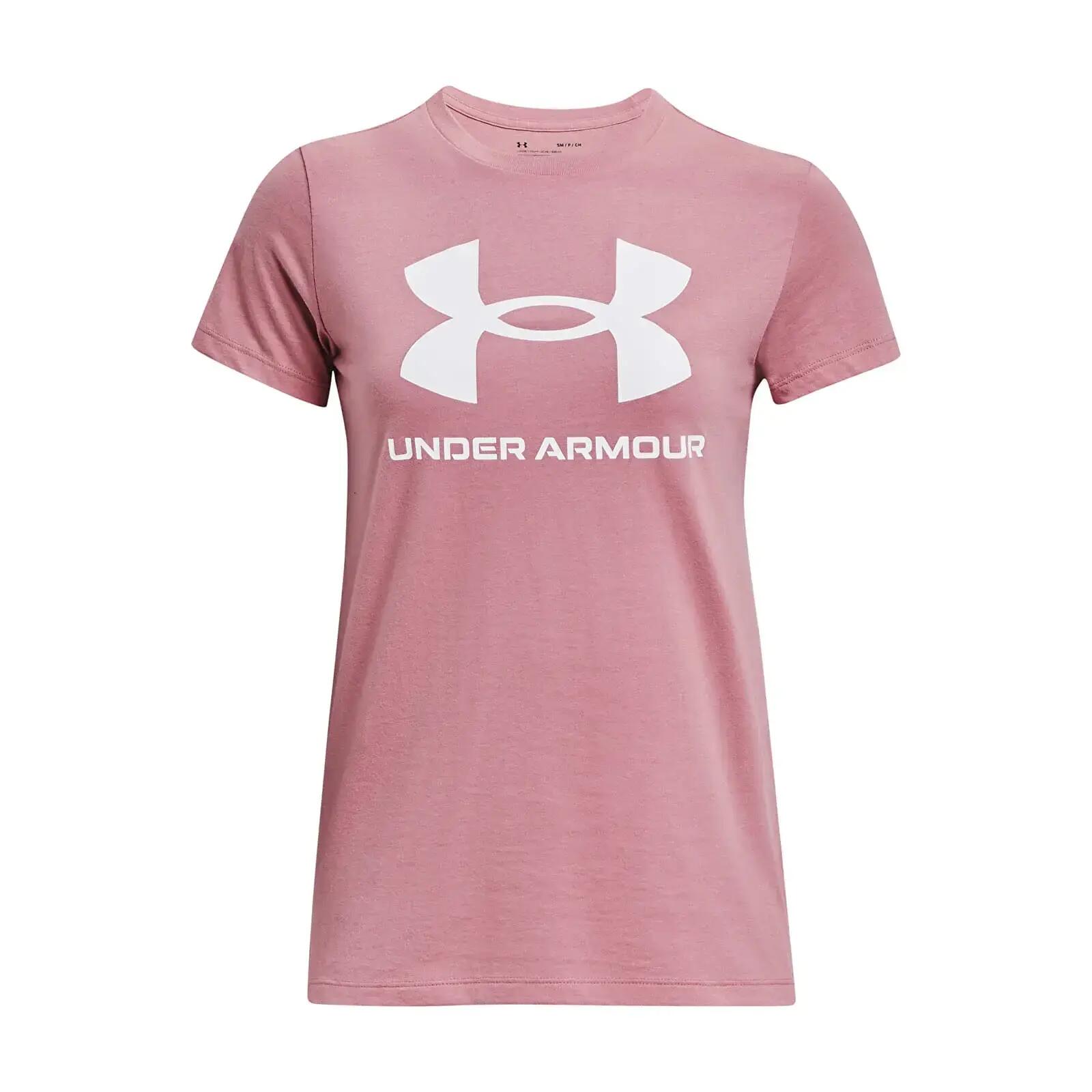 Under Armour T-shirt Donna Live Sportstyle Graphic Pink Elixir M 5/6