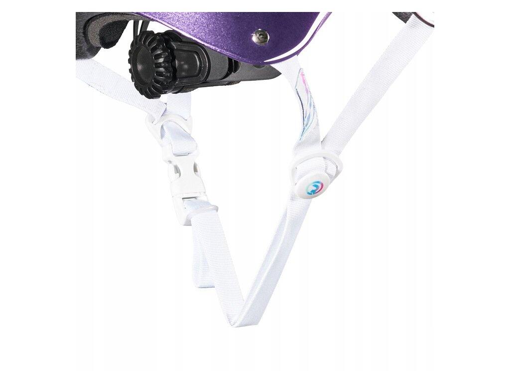 Casco da bicicletta, pattini, skateboard per bambini e adulti Essto Purple 6/7