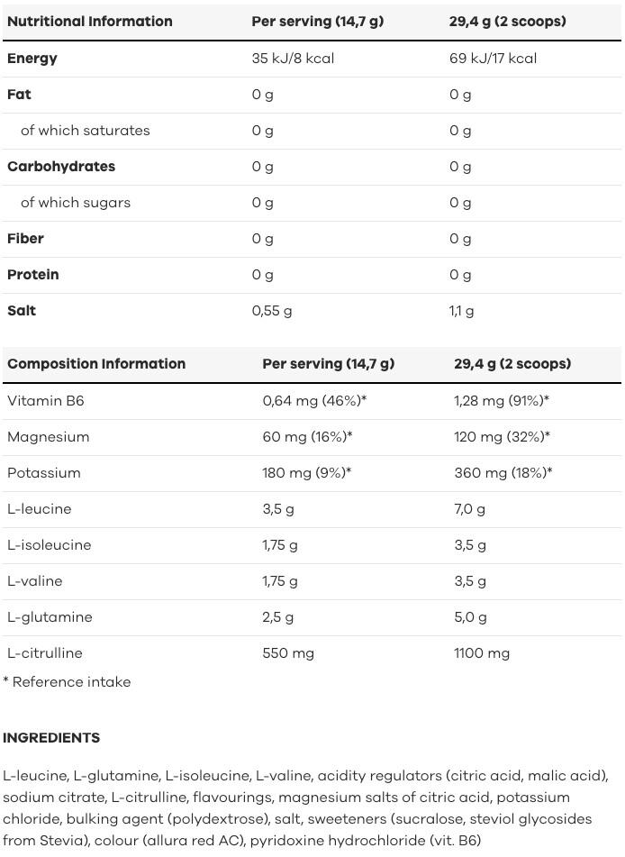BCAA en poudre - Xtend BCAA - Fraise Kiwi 3/3