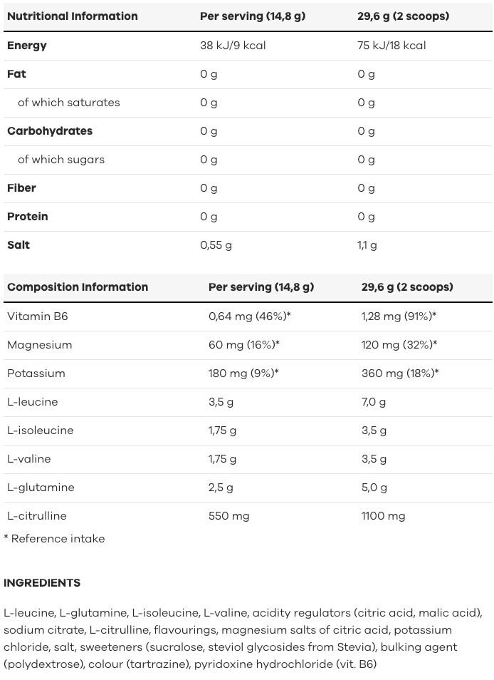 BCAA en poudre - Xtend BCAA - Citron Vert Pressé 3/3