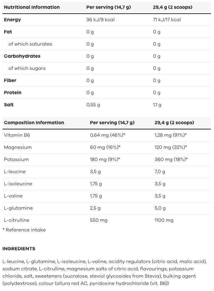 BCAA en poudre - Xtend BCAA - Framboise Ananas 3/3