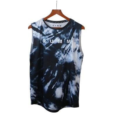 Technisch trailrunning-t-shirt voor dames rumm tie dye tank