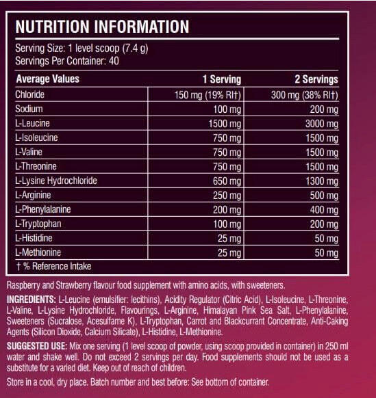 Acides aminés essentiels - Xtend EAA - Fruits de l'Été 300g 3/3