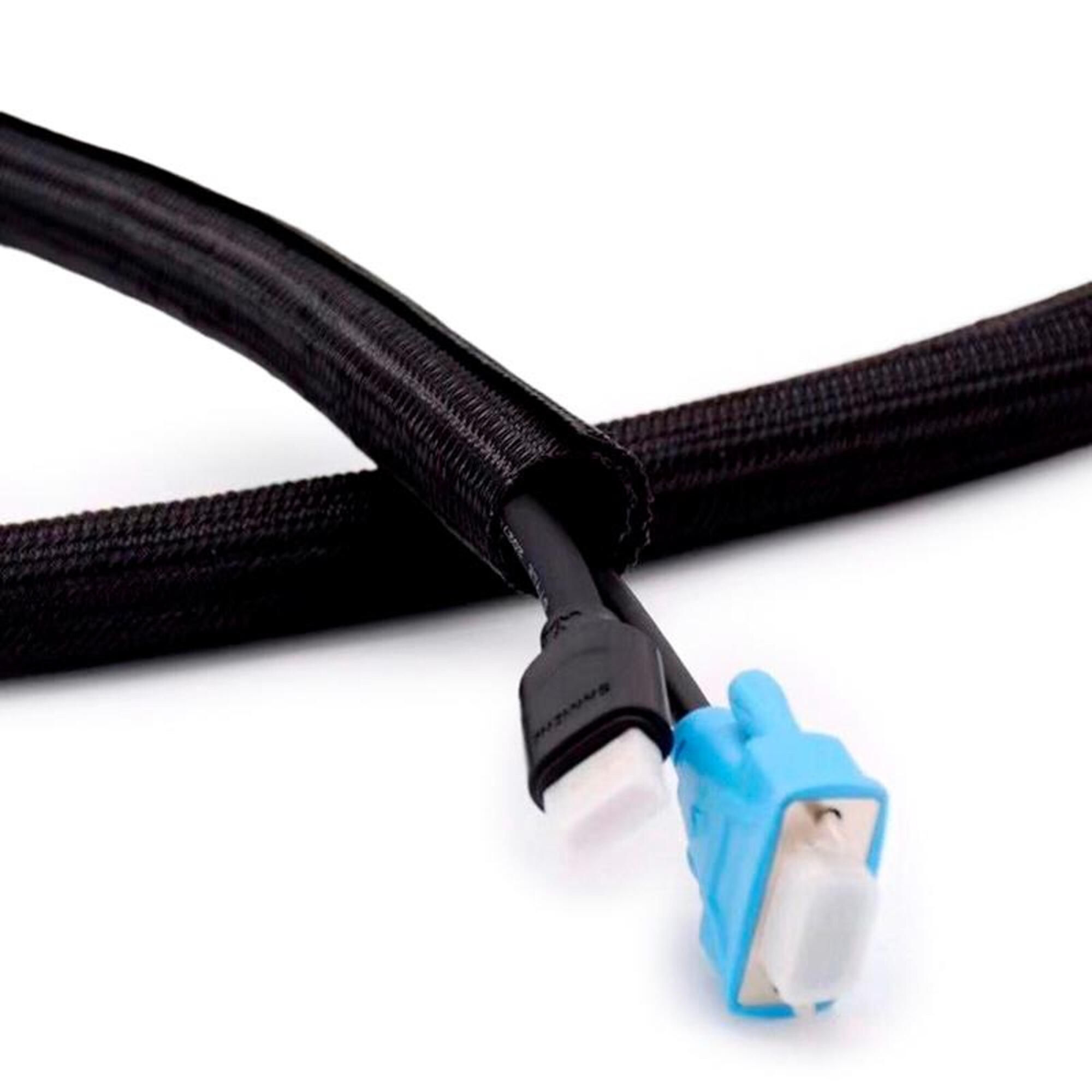 Funda de tela para cables 5M - 30mm diametro 3/4