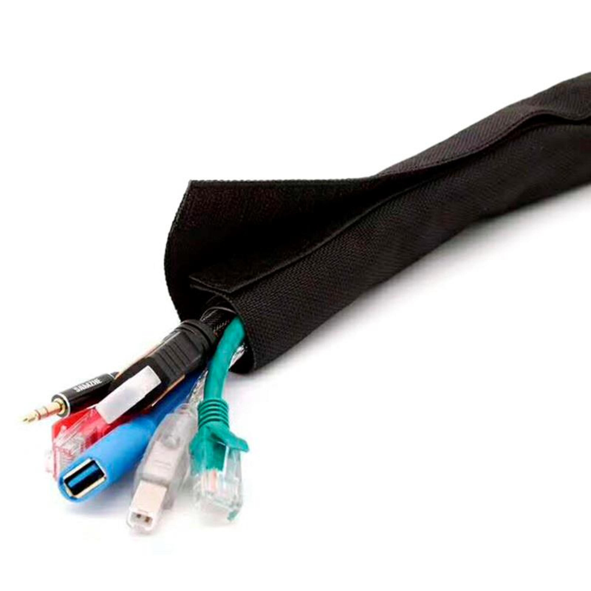 Funda de tela para cables 5M - 30mm diametro 2/4