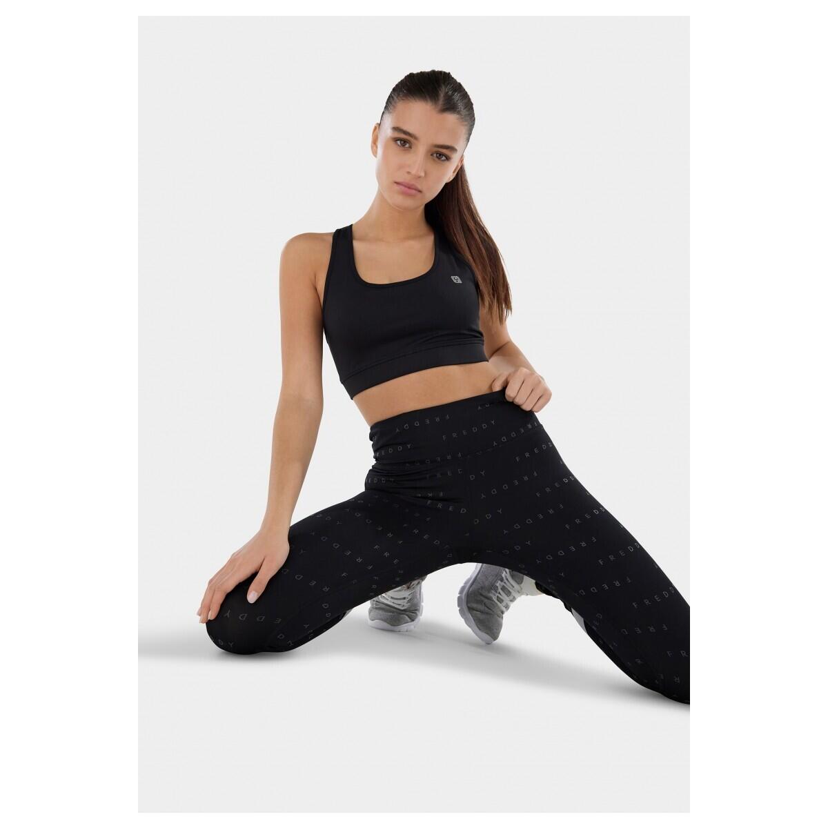 Legging 7/8 extensible poliester femme Freddy Evolution Superfit 3/5