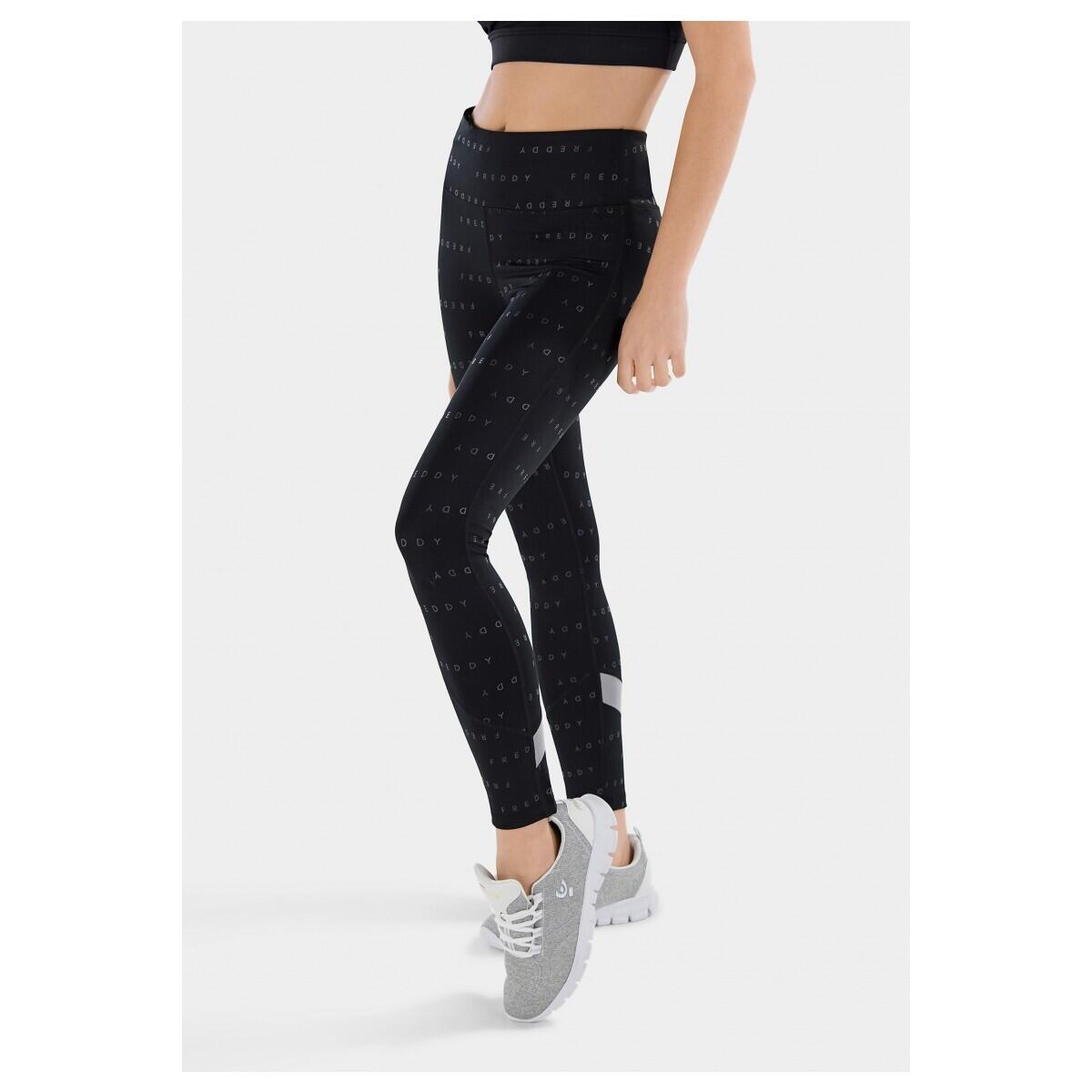 Freddy - Legging 7/8 Extensible Poliester Femme Freddy Evolution Superfit - Legging - Noir - 40 M - Decathlon