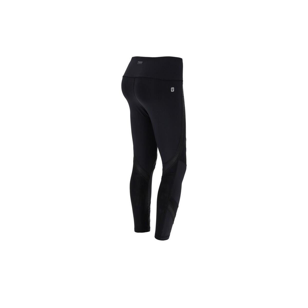 Mallas leggings SuperFit 7/8 con cinta de logotipo e inserciones de rejilla 4/7