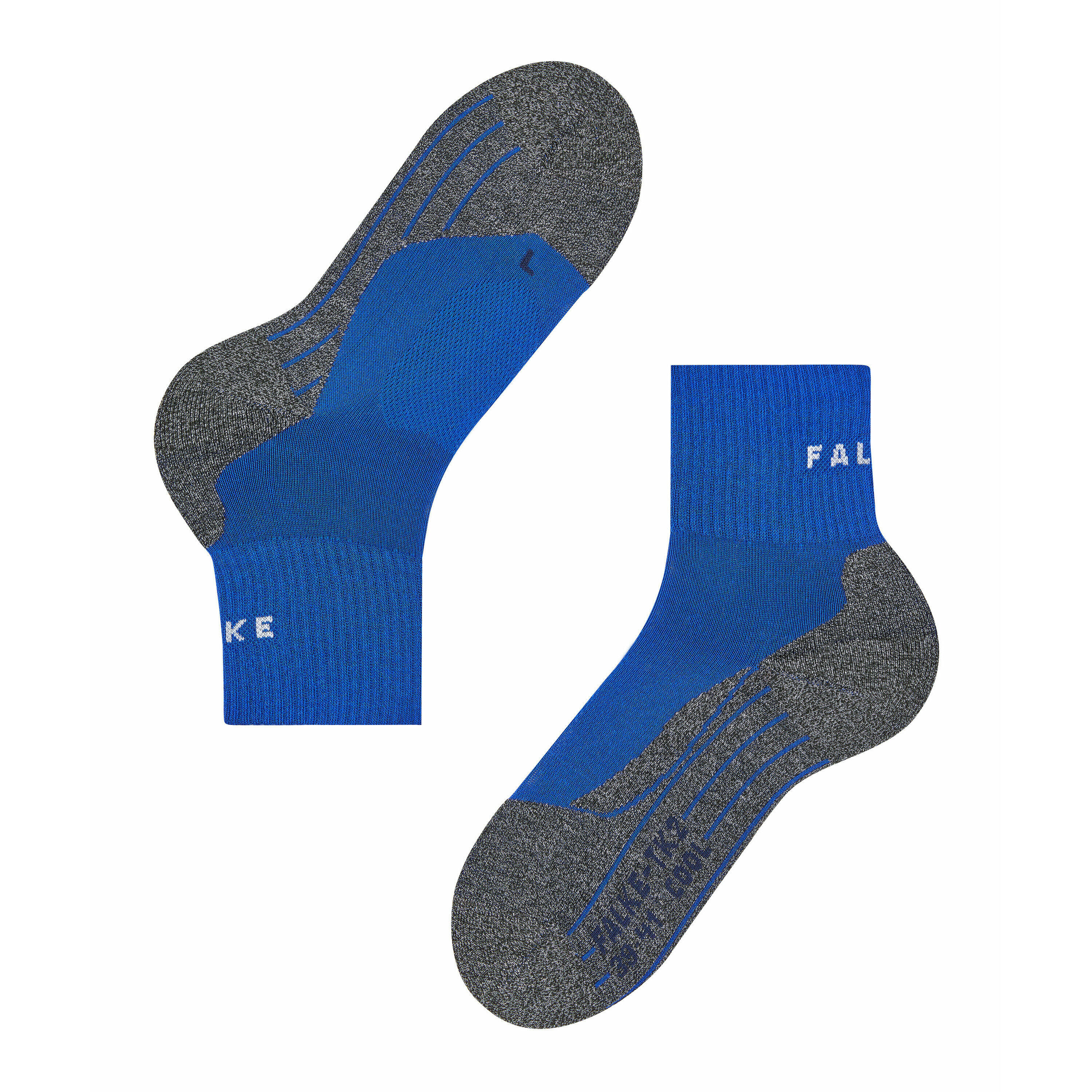 Falke - Chaussettes Falke Tk2 Short Cool - Chaussettes - Bleu - 39/42 - Decathlon
