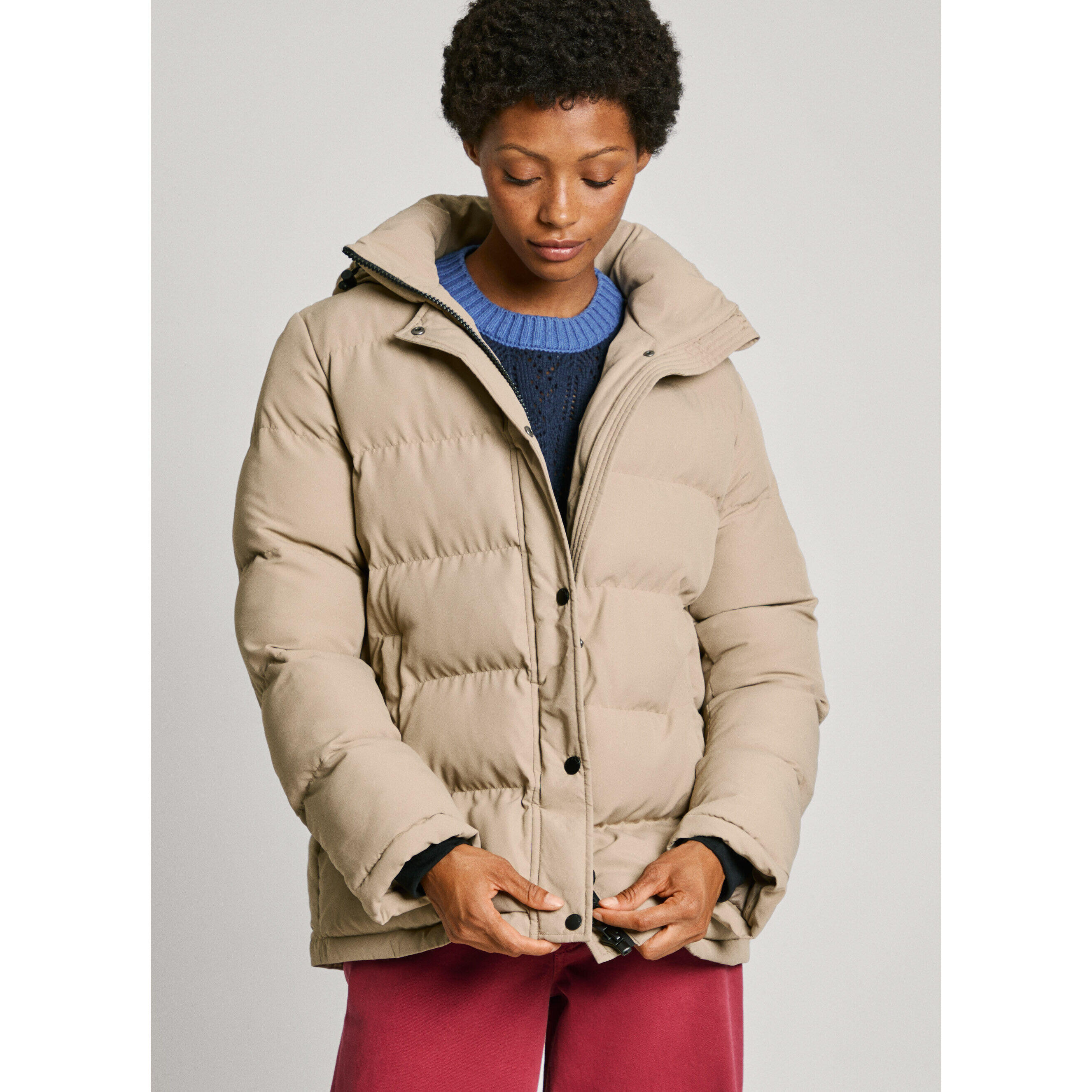 Piumino con cappuccio da donna Pepe Jeans Bibi 4/7