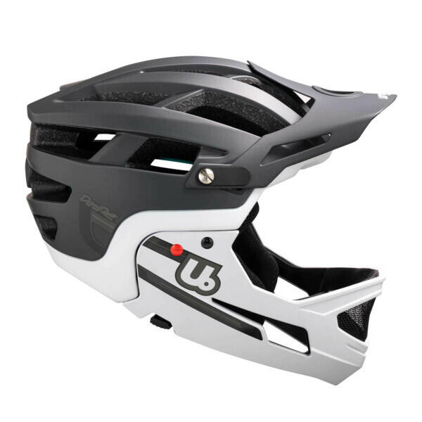 Helmet with removable chin guard Urge Gringo de la sierra 15th grey/white