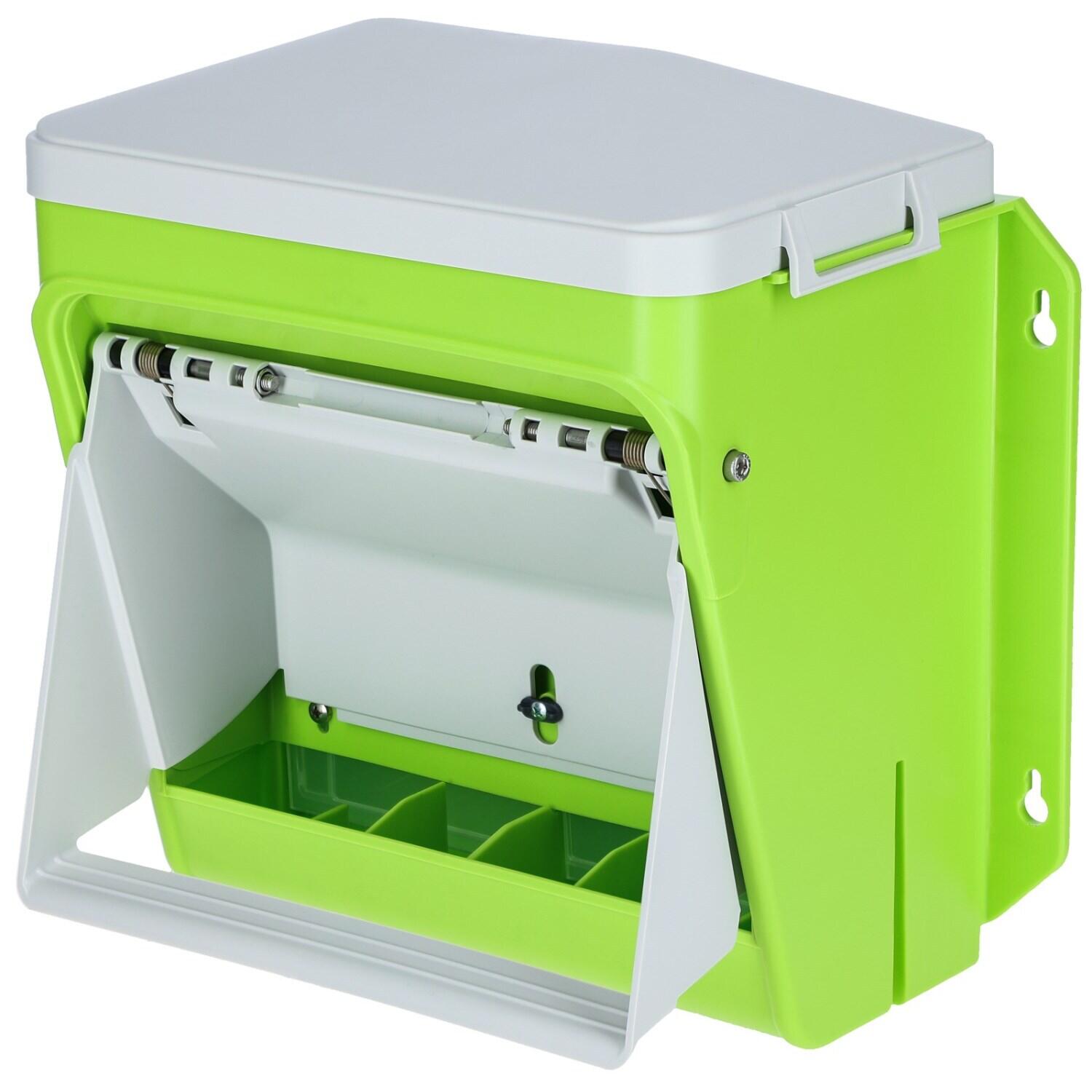 Kerbl Alimentador Smartcoop Cinzento Verde da Decathlon