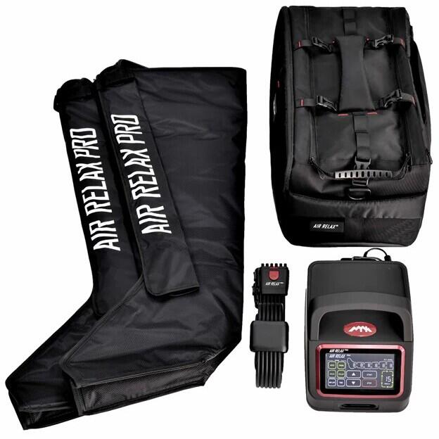 Air Relax - Système De Compression Avec Bottes De Récupération & Sac Air Relax Pro - Pantalon Pressothérapie - Bleu - Grand - Decathlon