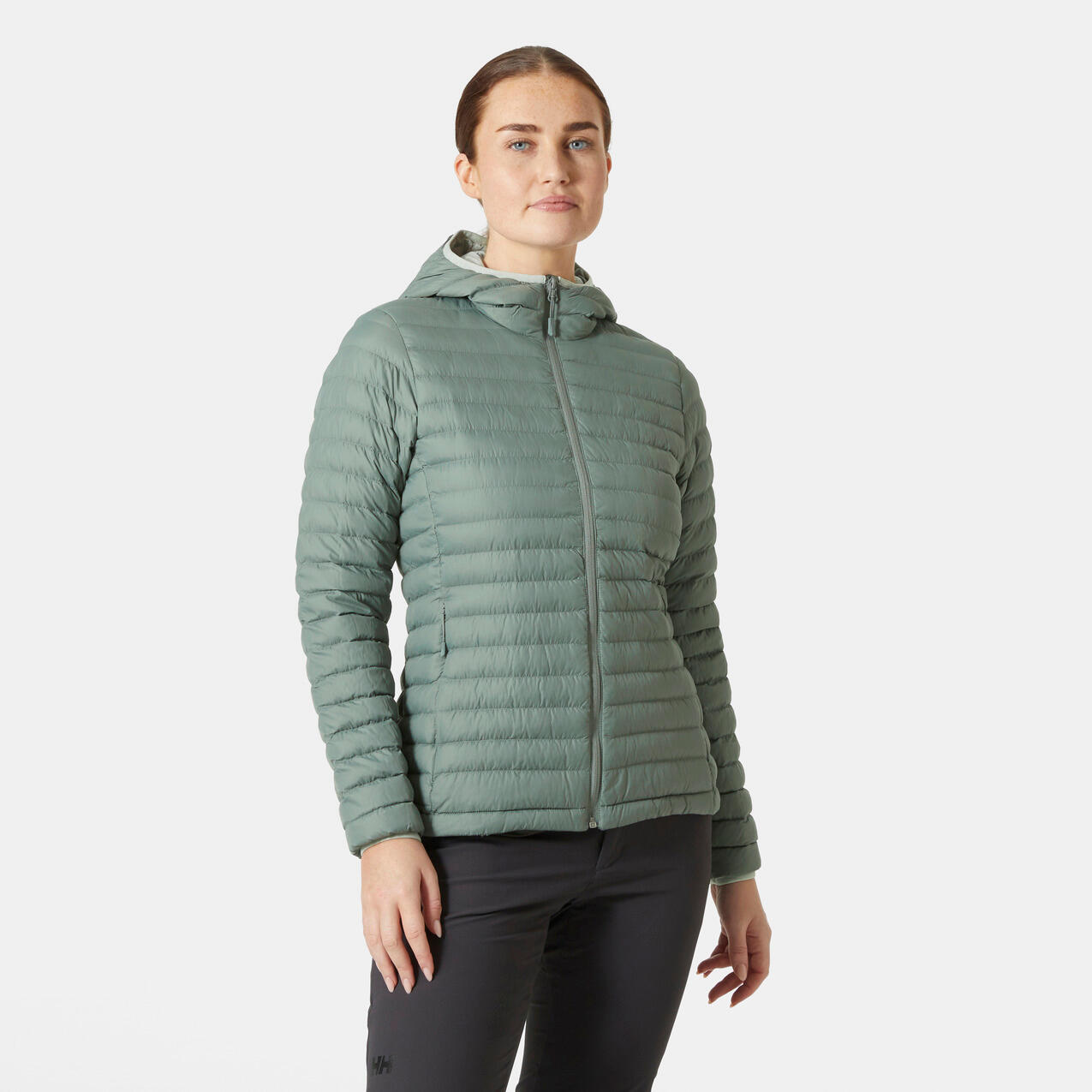 Isolierende Daunenjacke mit Kapuze, Frau Helly Hansen Sirdal 2/7