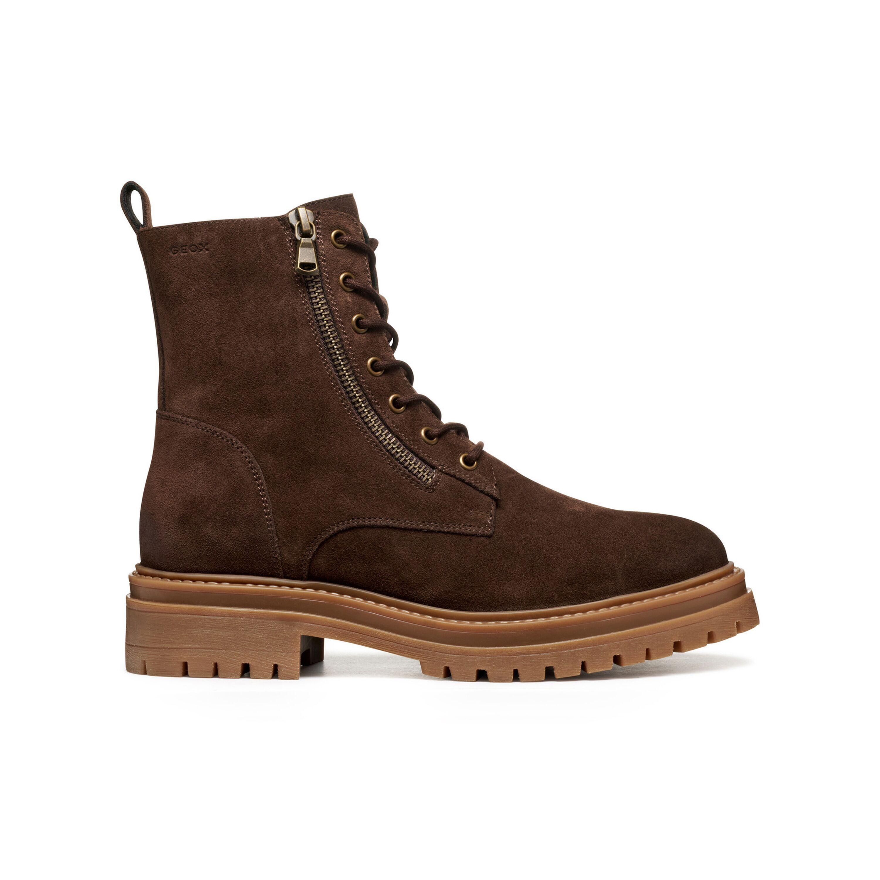 Geox - Bottines Femme Geox Iridea F - Bottines - Marron - Decathlon