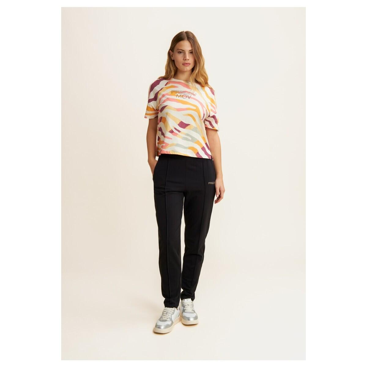 Pantaloni da allenamento slim in jersey donna Freddy 3/7