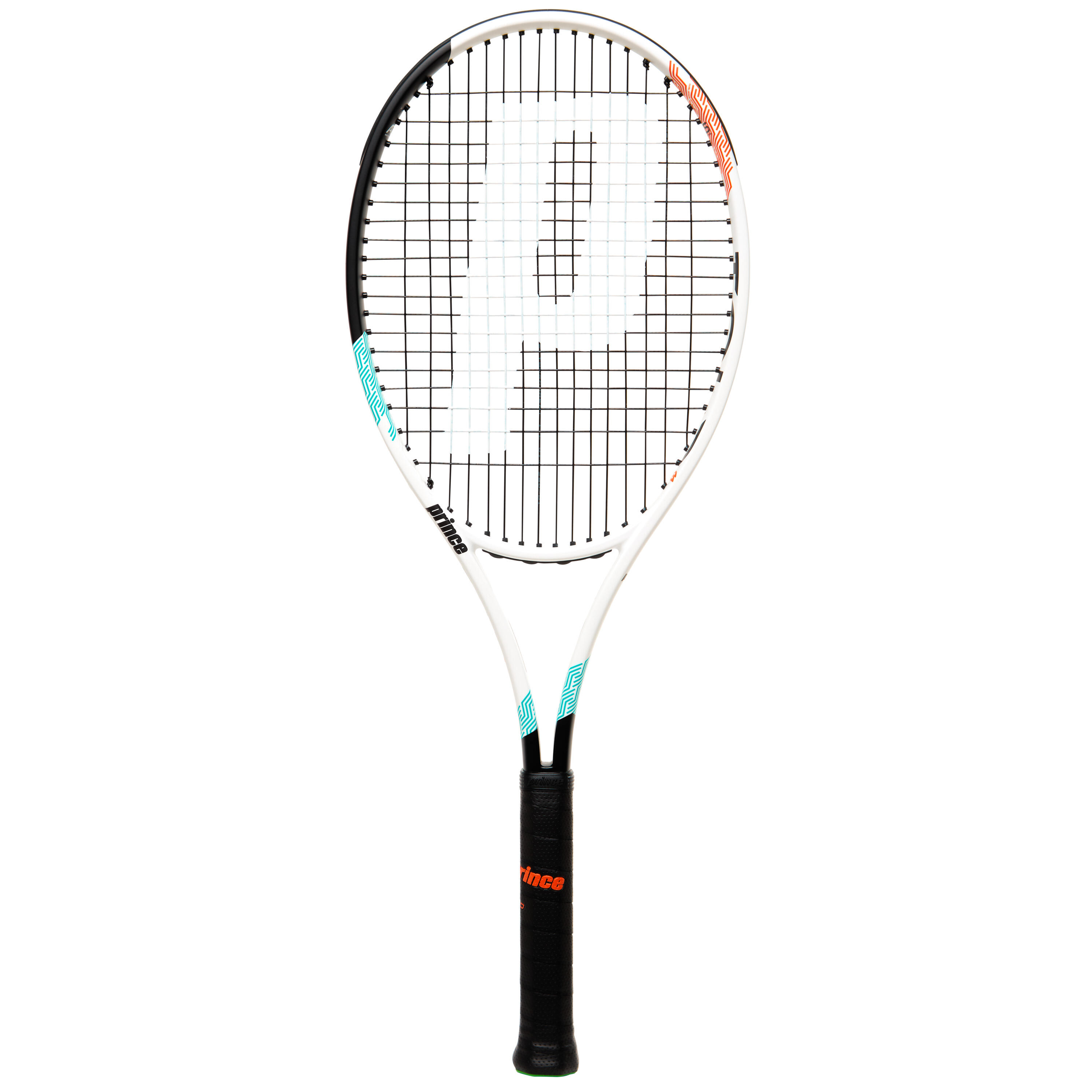 Prince - Raquette De Tennis Prince Tour 98 - Raquette De Tennis - Blanc|noir - Grip 4 - Decathlon