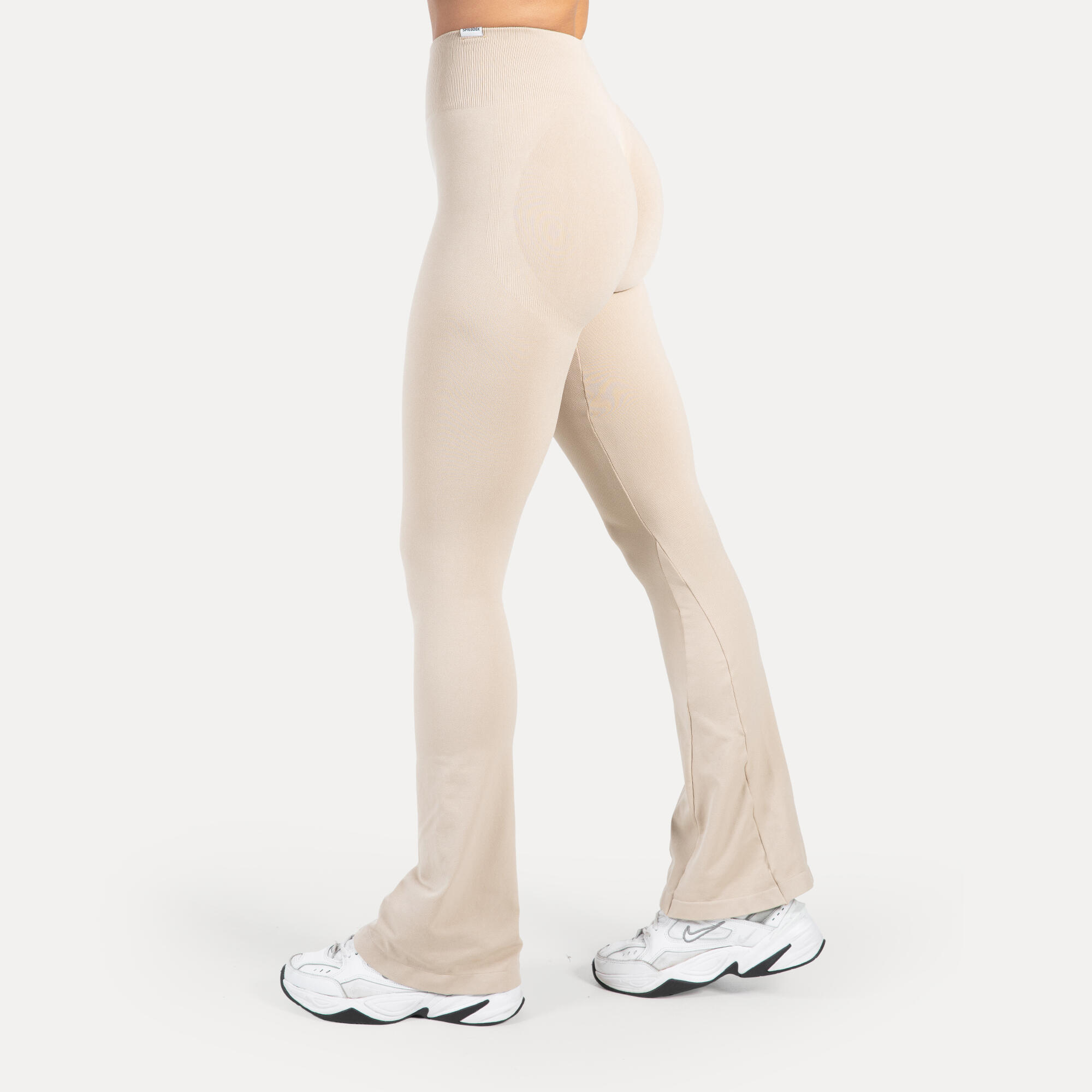 Damen Leggings Aylin Scrunch Taupe 2/6