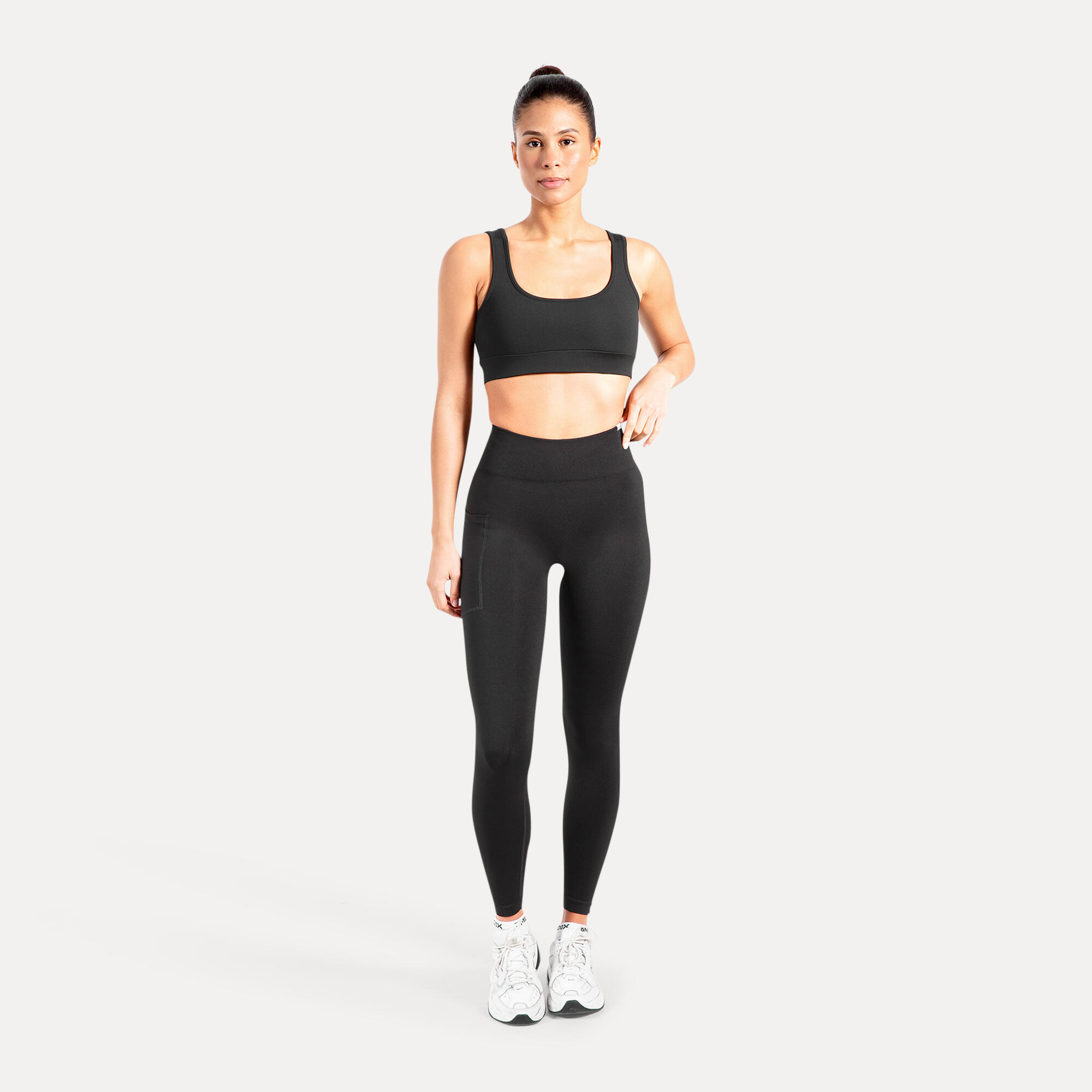 Damen Leggings Adrielle Schwarz 3/5