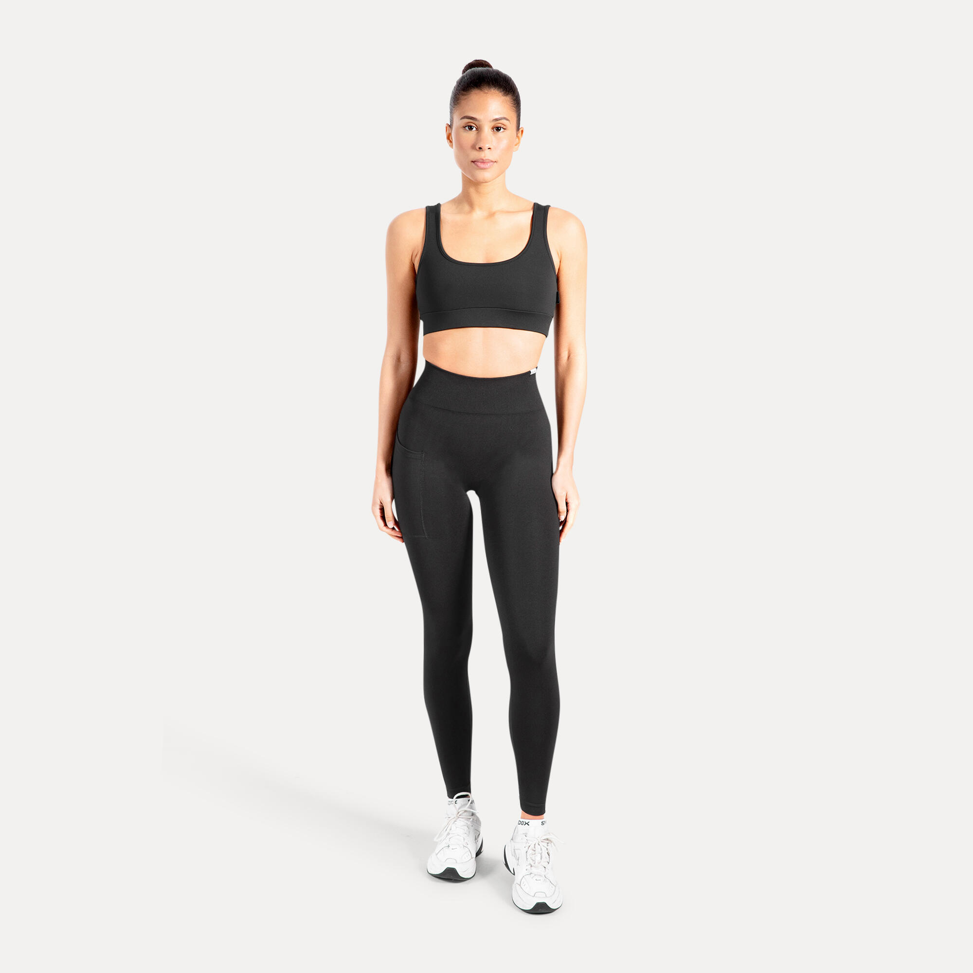 Damen Leggings Amaze Pro Pocket Schwarz 3/5