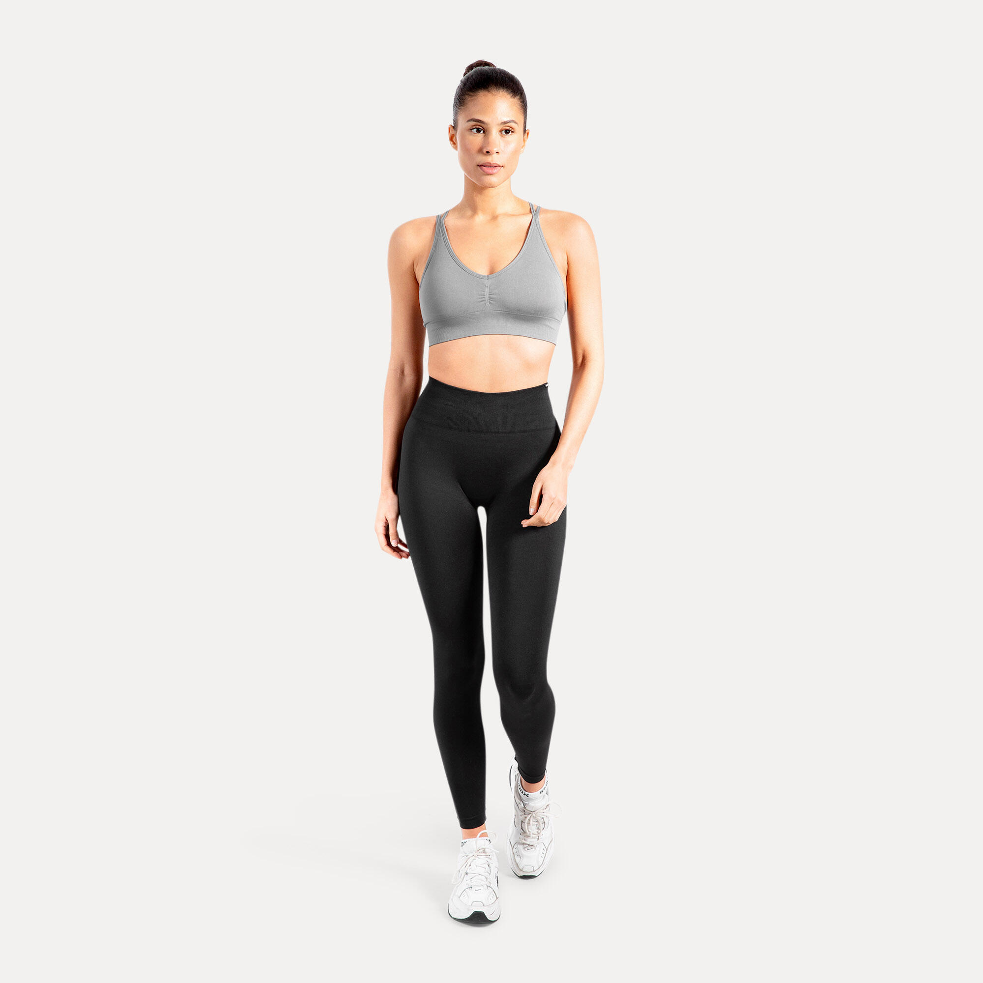 Damen Sport BH Maria Solid Grau 3/5