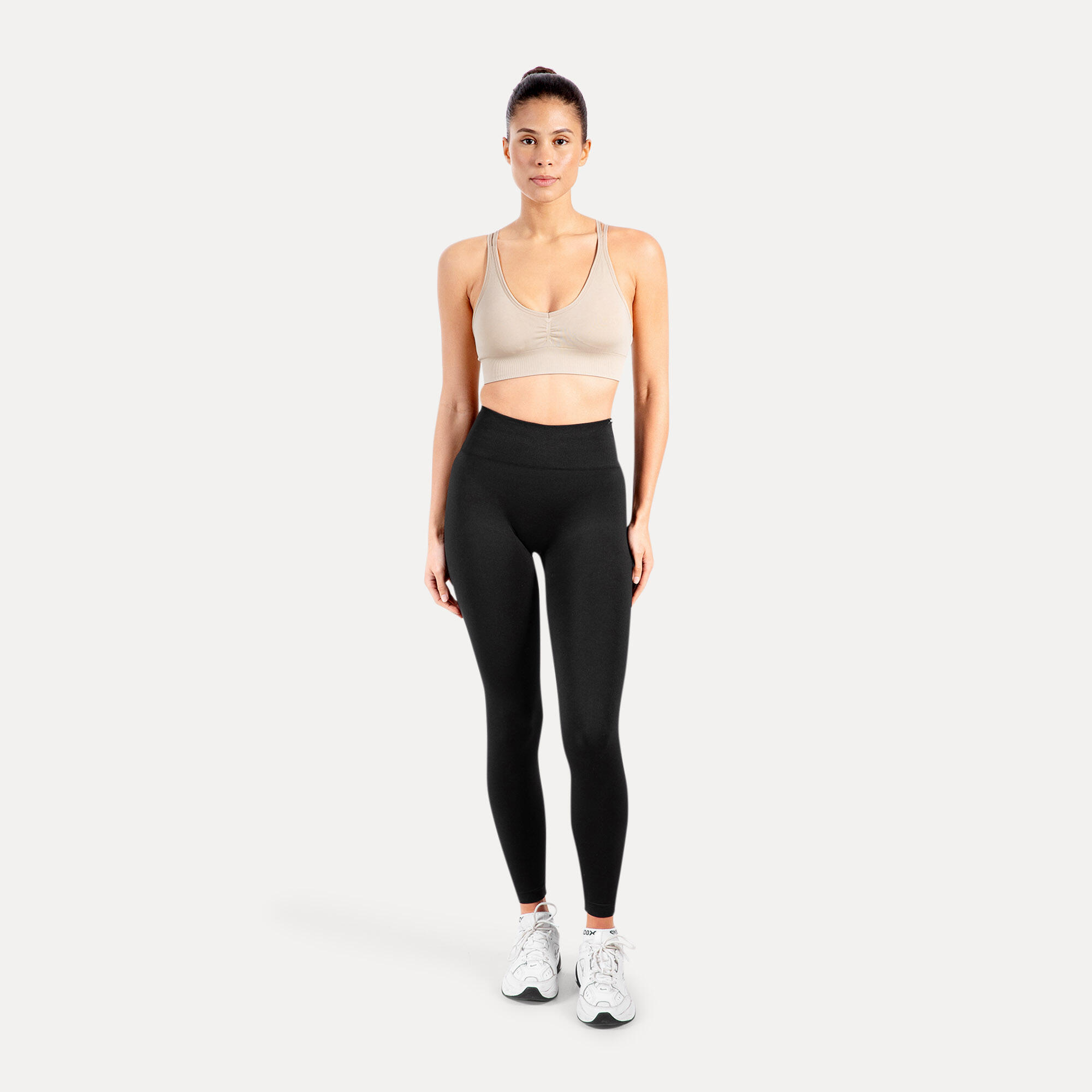 Damen Sport BH Katrin Taupe 3/5