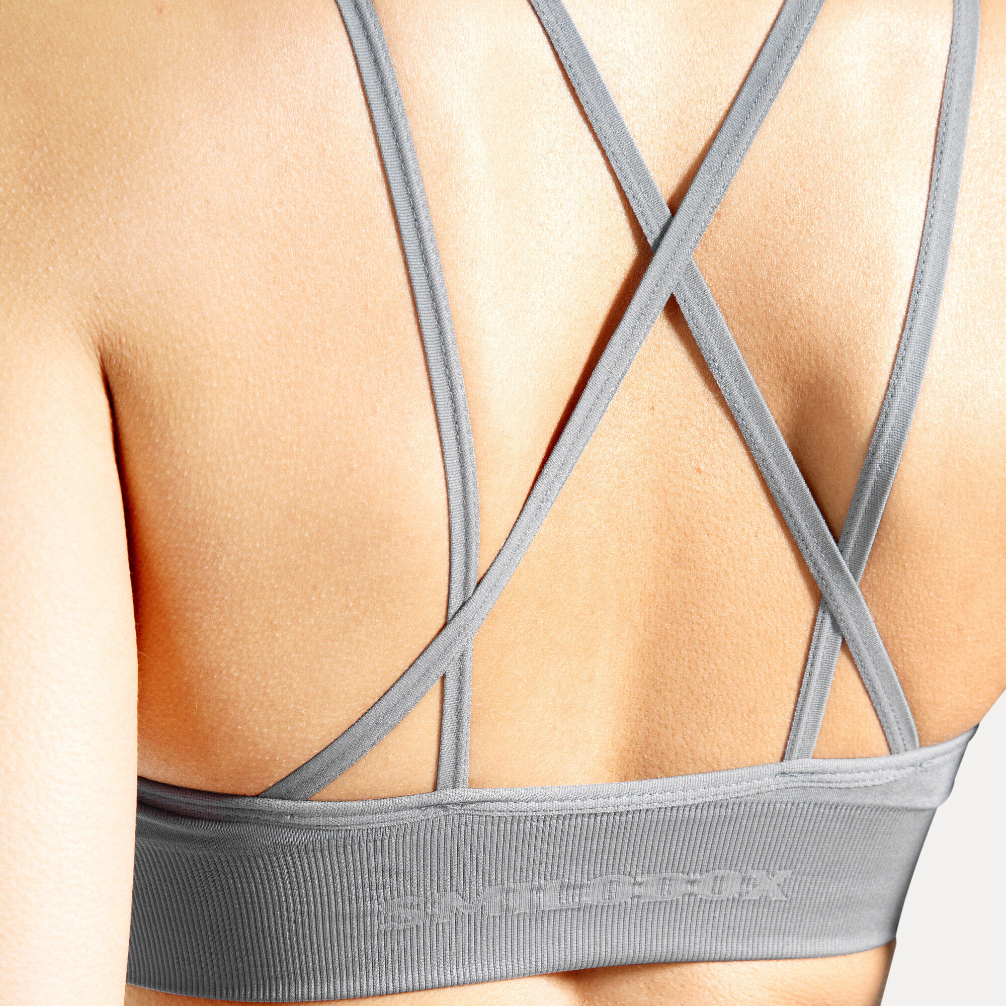 Damen Sport BH Maria Solid Grau 5/5