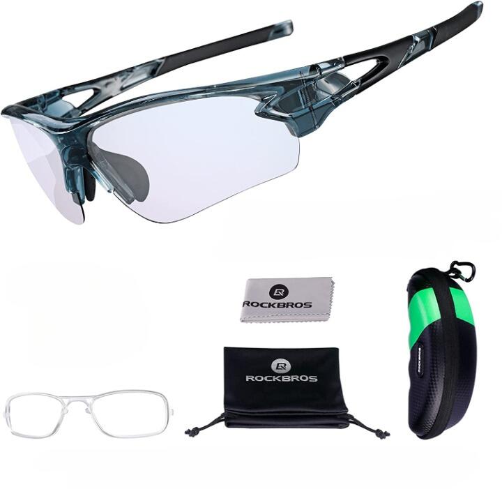 Lunette photochromiques de vélo 10068 Anti-UV400 Noir 2/5